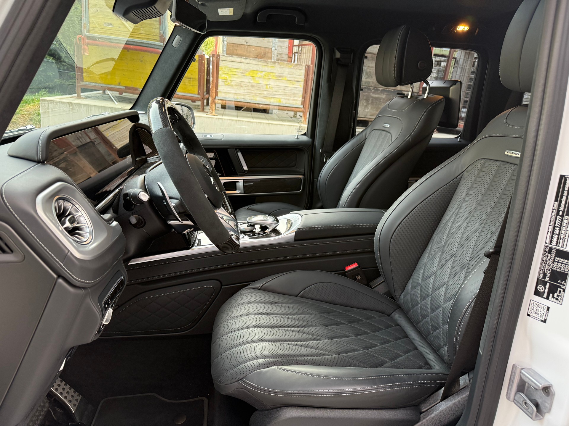 MERCEDES-BENZ G 63 AMG Speedshift Plus G-Tronic - Manufaktur Opalithweiss Magno-image-9
