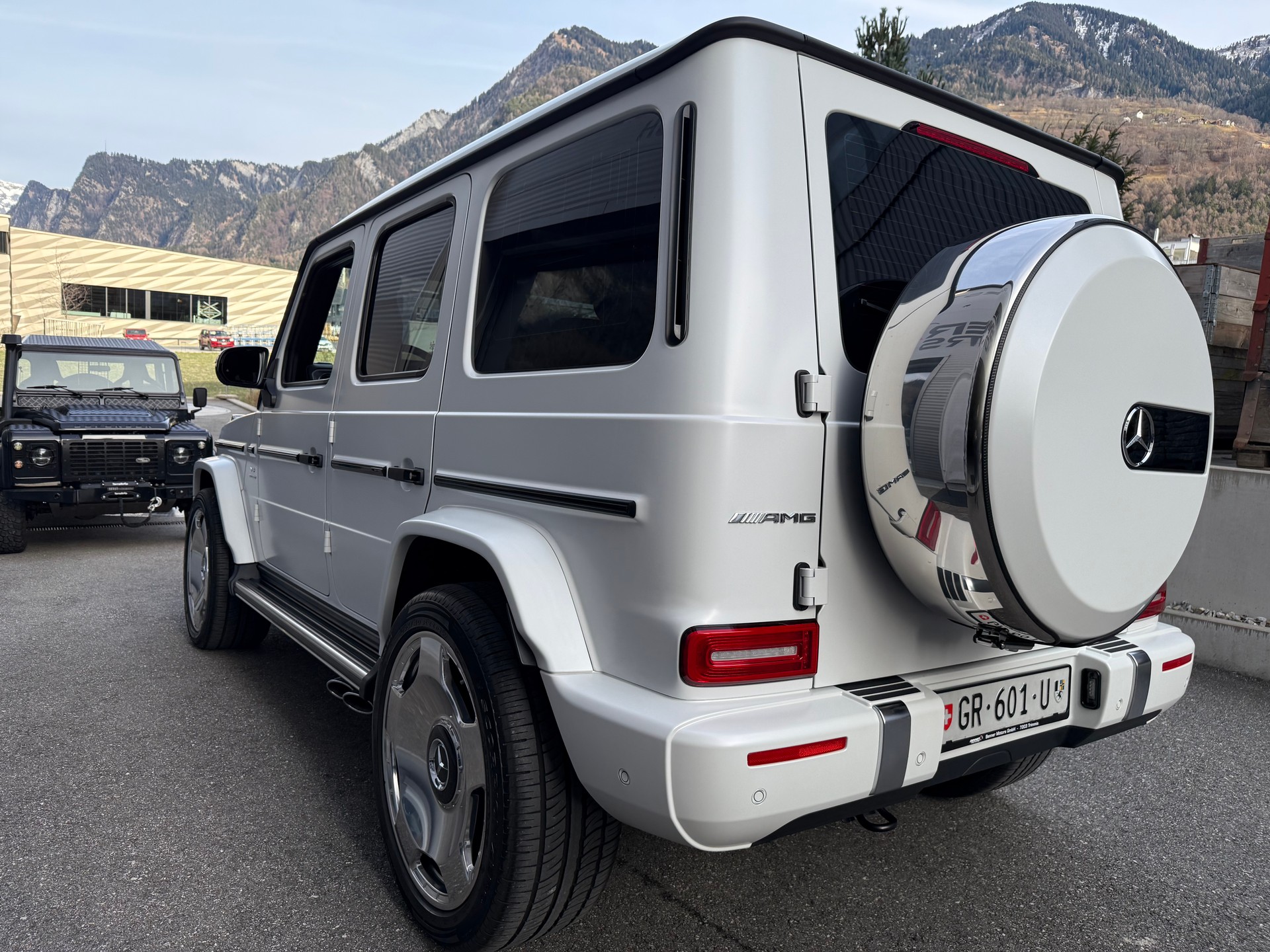 MERCEDES-BENZ G 63 AMG Speedshift Plus G-Tronic - Manufaktur Opalithweiss Magno-image-7