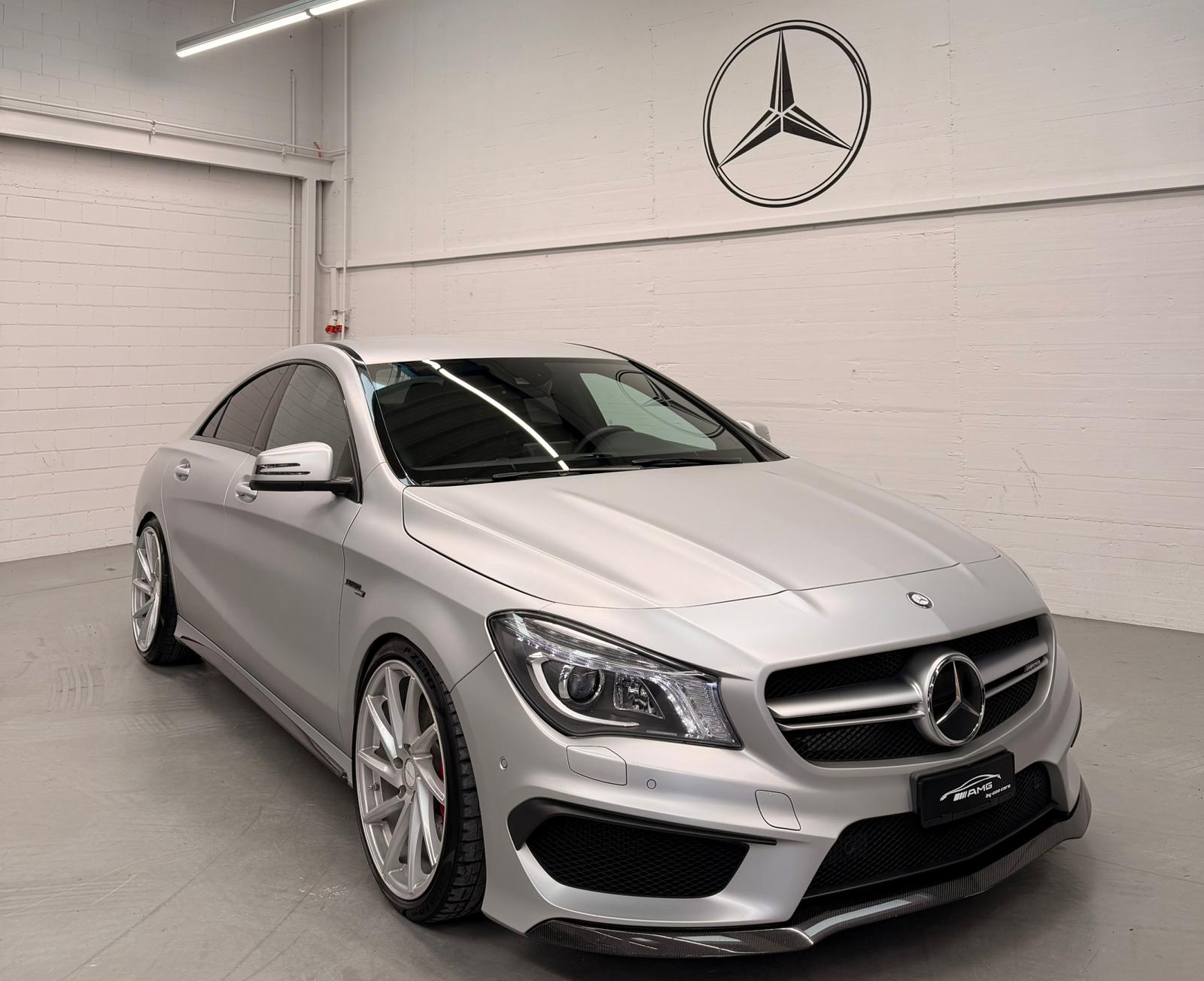 MERCEDES-BENZ CLA 45 AMG Limited Mattgray Performance 4Matic Speedshift Aktionsleasing ab 299.- mit 2Jahre Garantie