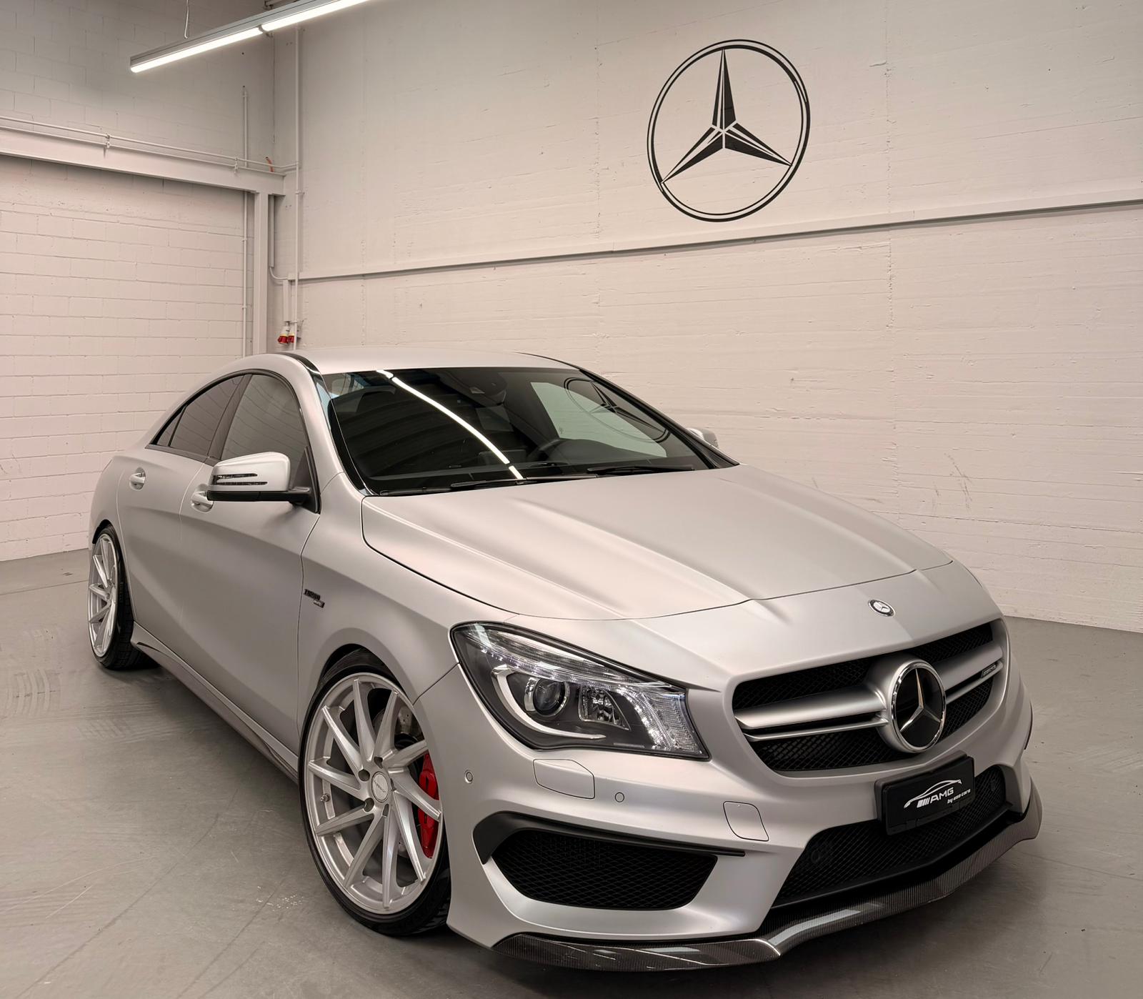 MERCEDES-BENZ CLA 45 AMG Limited Mattgray Performance 4Matic Speedshift Aktionsleasing ab 299.- mit 2Jahre Garantie-image-4