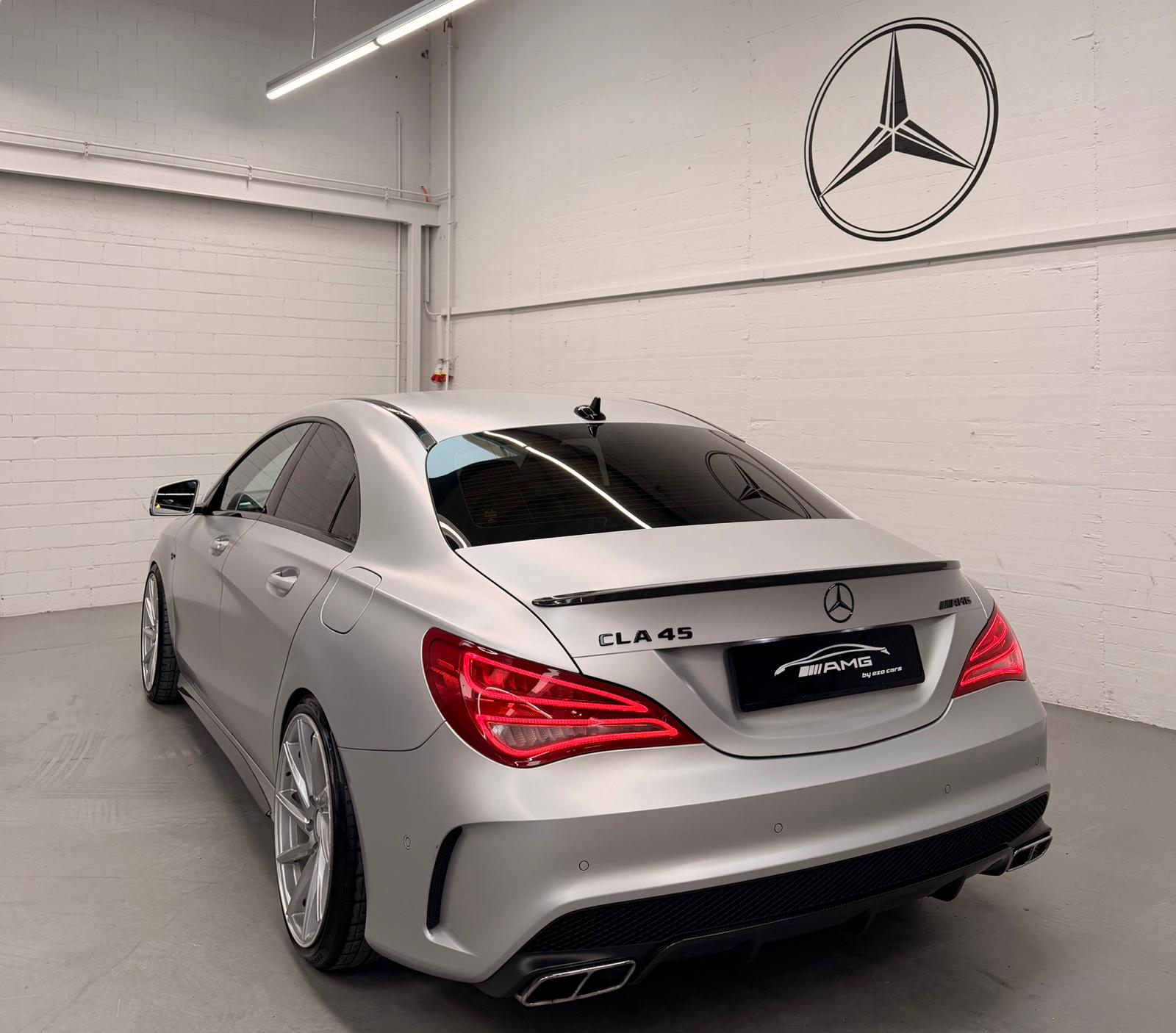 MERCEDES-BENZ CLA 45 AMG Limited Mattgray Performance 4Matic Speedshift Aktionsleasing ab 299.- mit 2Jahre Garantie-image-7