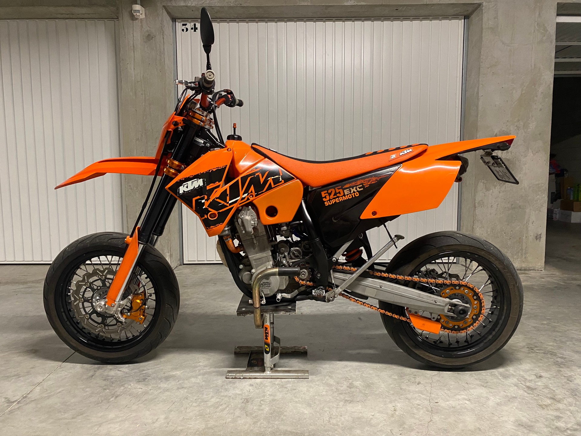 KTM 525 EXC Desert Racing