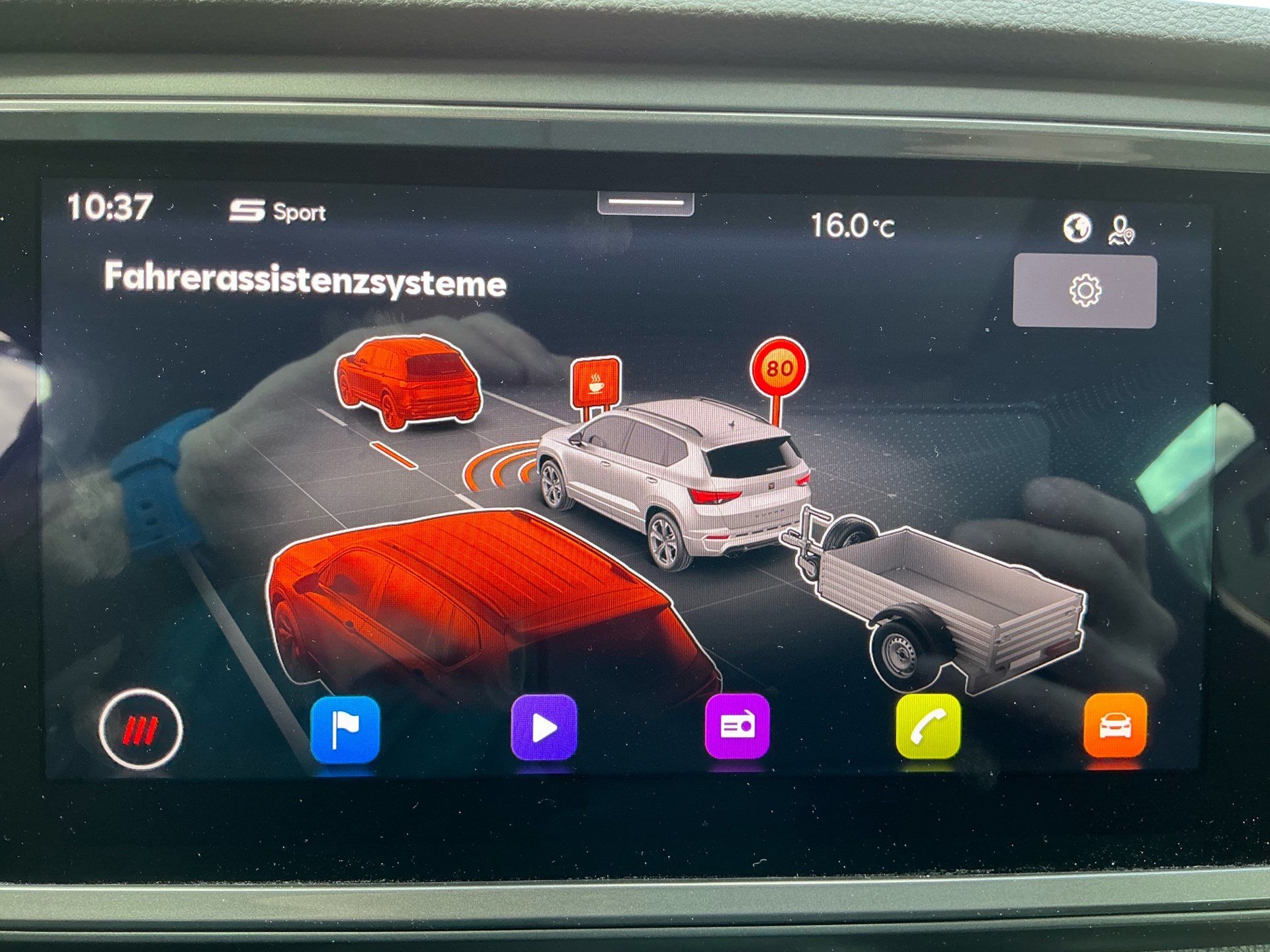 CUPRA Ateca 2.0 TSI VZ 4Drive *** PANORAMADACH & ANHÄNGERKUPPLUNG ***-image-24