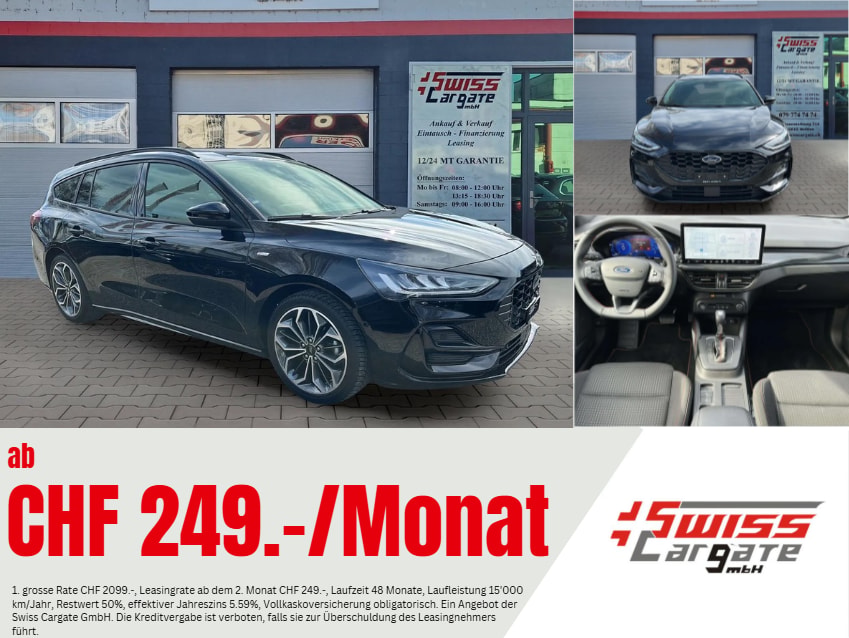 FORD Focus 1.0 MHEV ST-Line Automat 155PS-image-0
