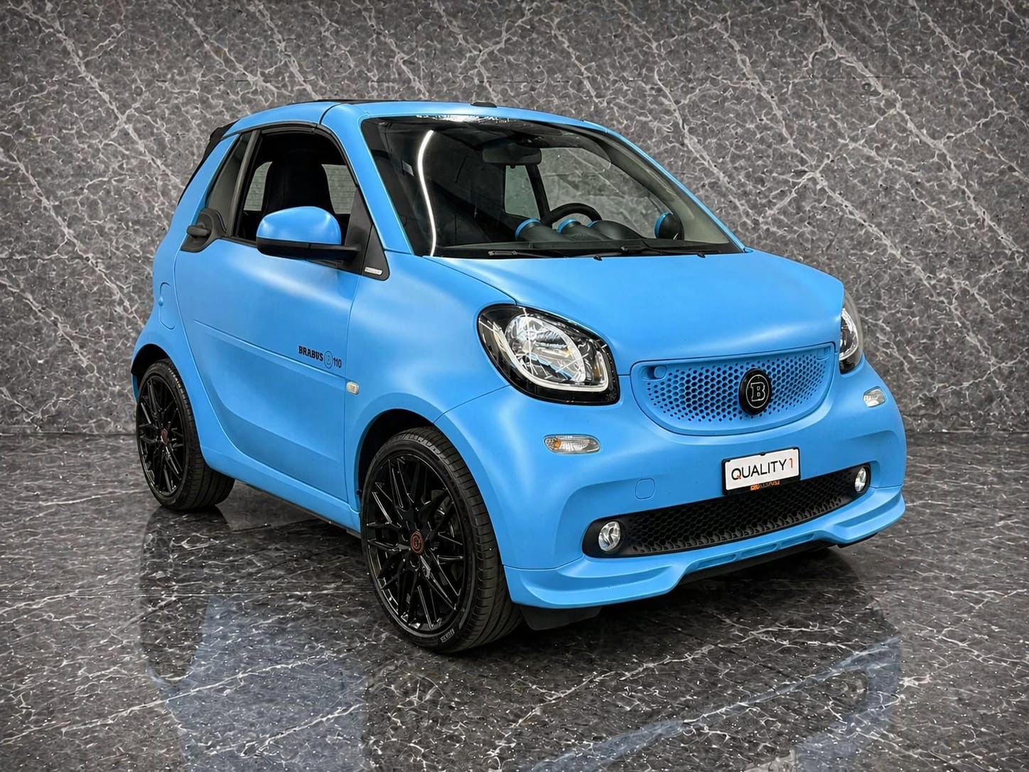 SMART fortwo Cabrio Brabus Edition twinmatic 110 HP-image-1