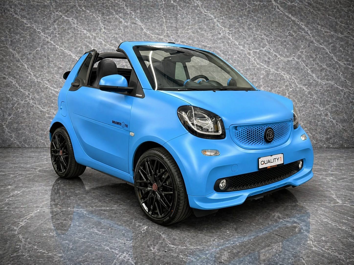 SMART fortwo Cabrio Brabus Edition twinmatic 110 HP-image-0