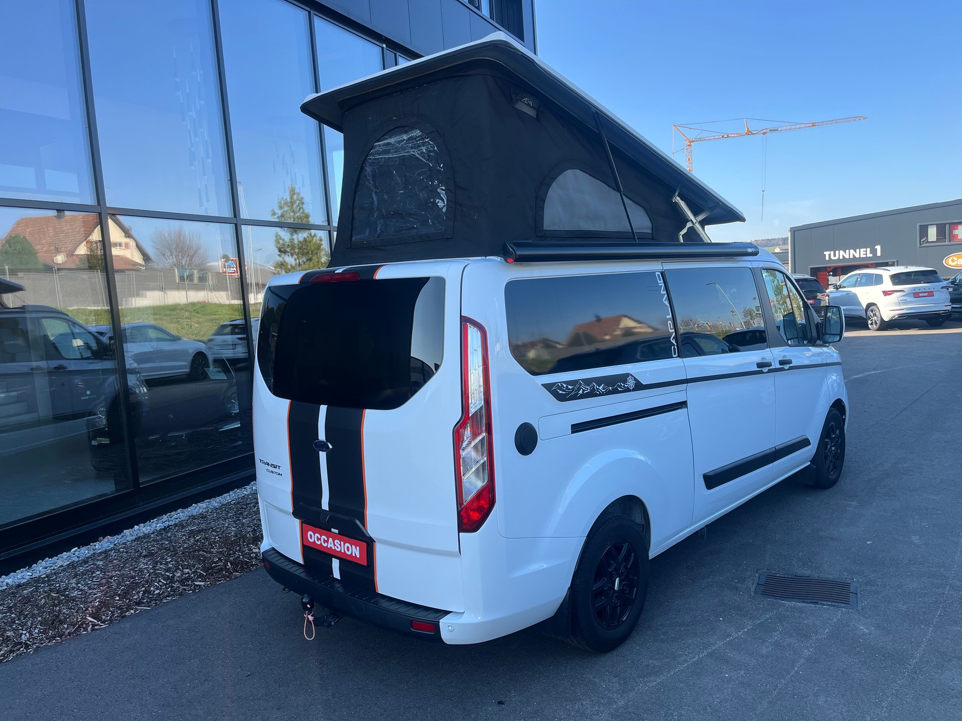 FORD Transit Custom 320 L1H1 Camper Dreamer Cap Land-image-5