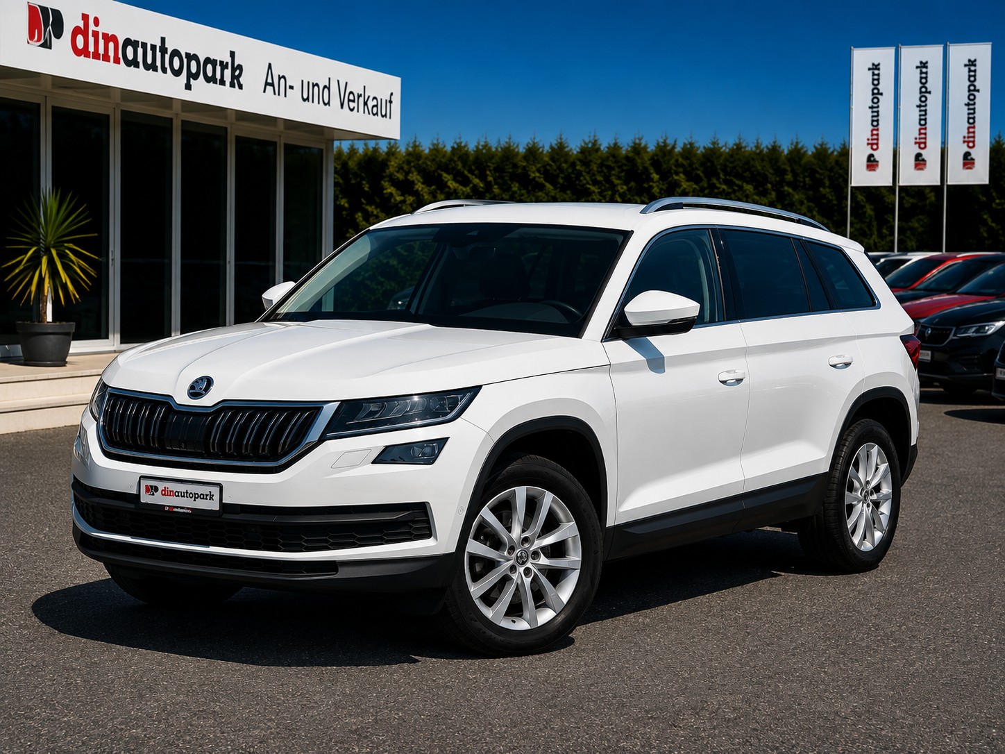 SKODA Kodiaq 2.0 TDI SCR Style 4x4 DSG * CH-Fahrzeug * Ab Service inkl. Zahnriemen + WP * Frisch ab MFK *-image-0