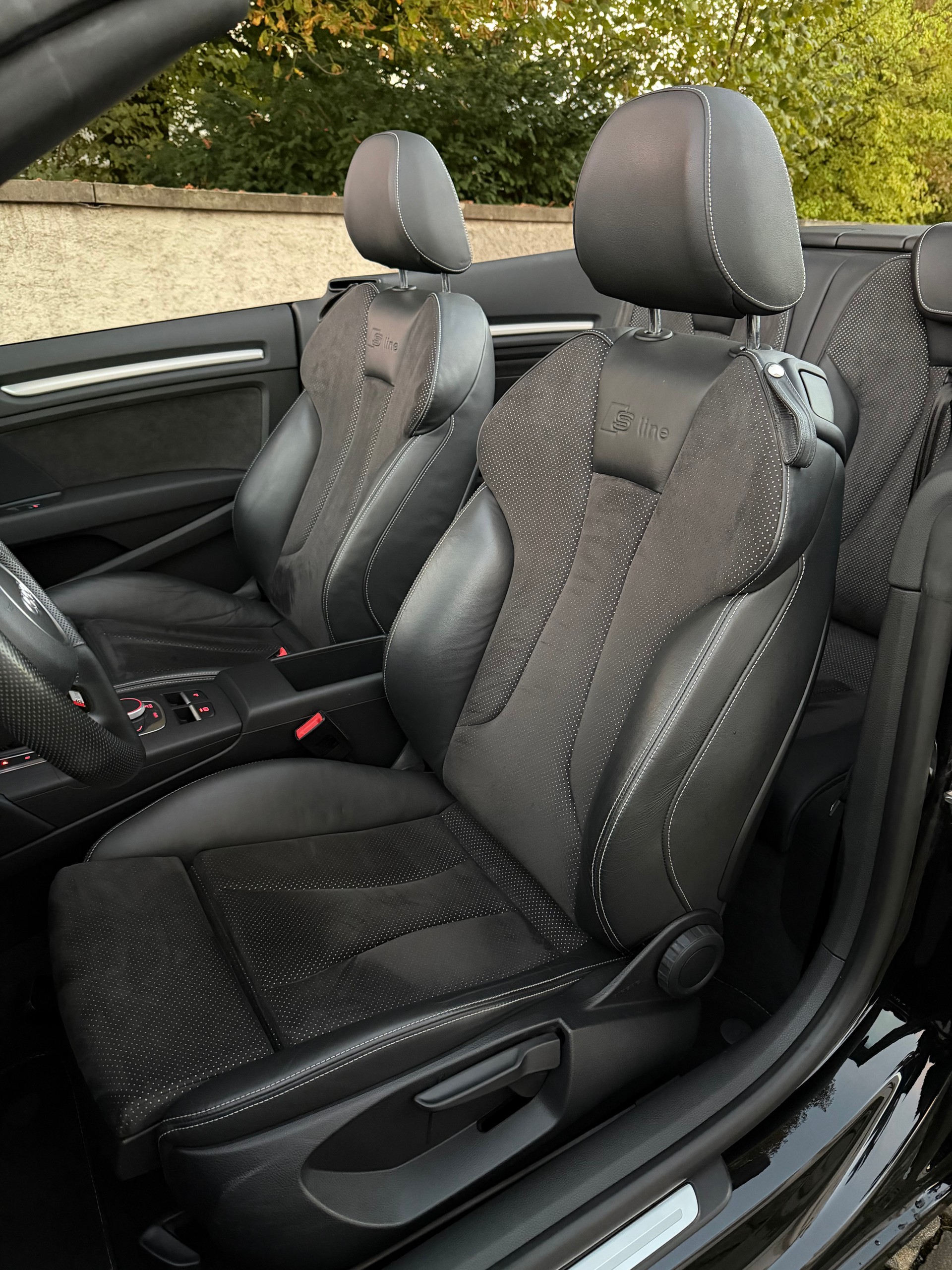 AUDI A3 Cabriolet 1.4 TFSI S-tronic S-Line / 1 Hand / CH-Fahrzeug / Frisch ab MFK / Service gepflegt / 36 Monate Garantie /Navi/Xenon-image-13