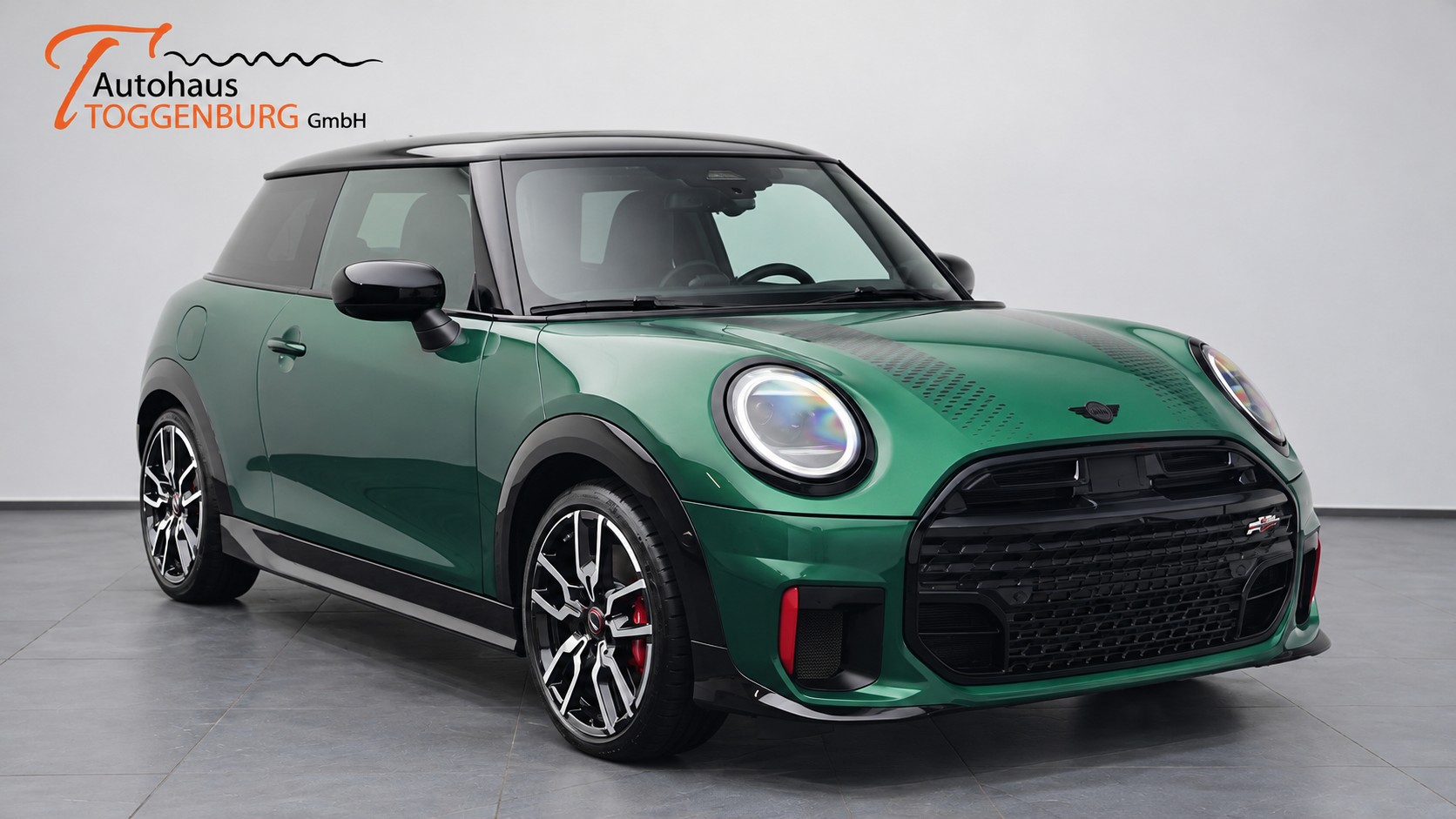 MINI Cooper John Cooper Works DKG *Mini Werksgarantie bis 07.2031*British Racing Green*-image-1