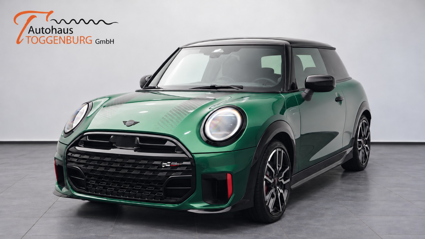 MINI Cooper John Cooper Works DKG *Mini Werksgarantie bis 07.2031*British Racing Green*-image-0