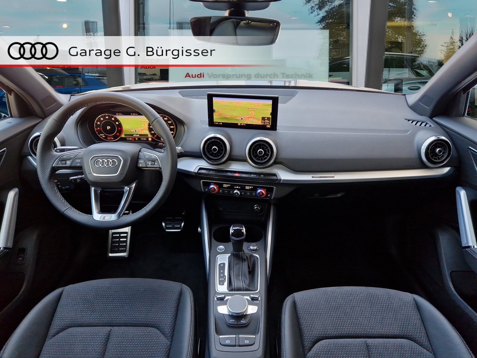 AUDI Q2 35 TFSI S line S-tronic Mythosschwarz Metallic-image-6