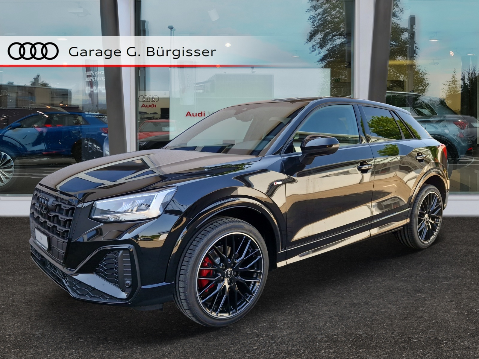 AUDI Q2 35 TFSI S line S-tronic Mythosschwarz Metallic-image-0