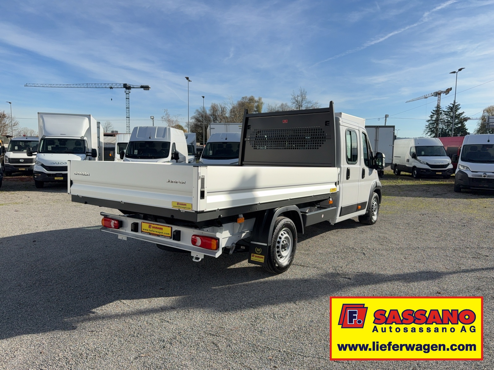 CITROEN Jumper 35 HEAVY Doppelkabine L4 7 Plätze Heavy 3.35m Brücke 3.0t Anhängelast-image-7