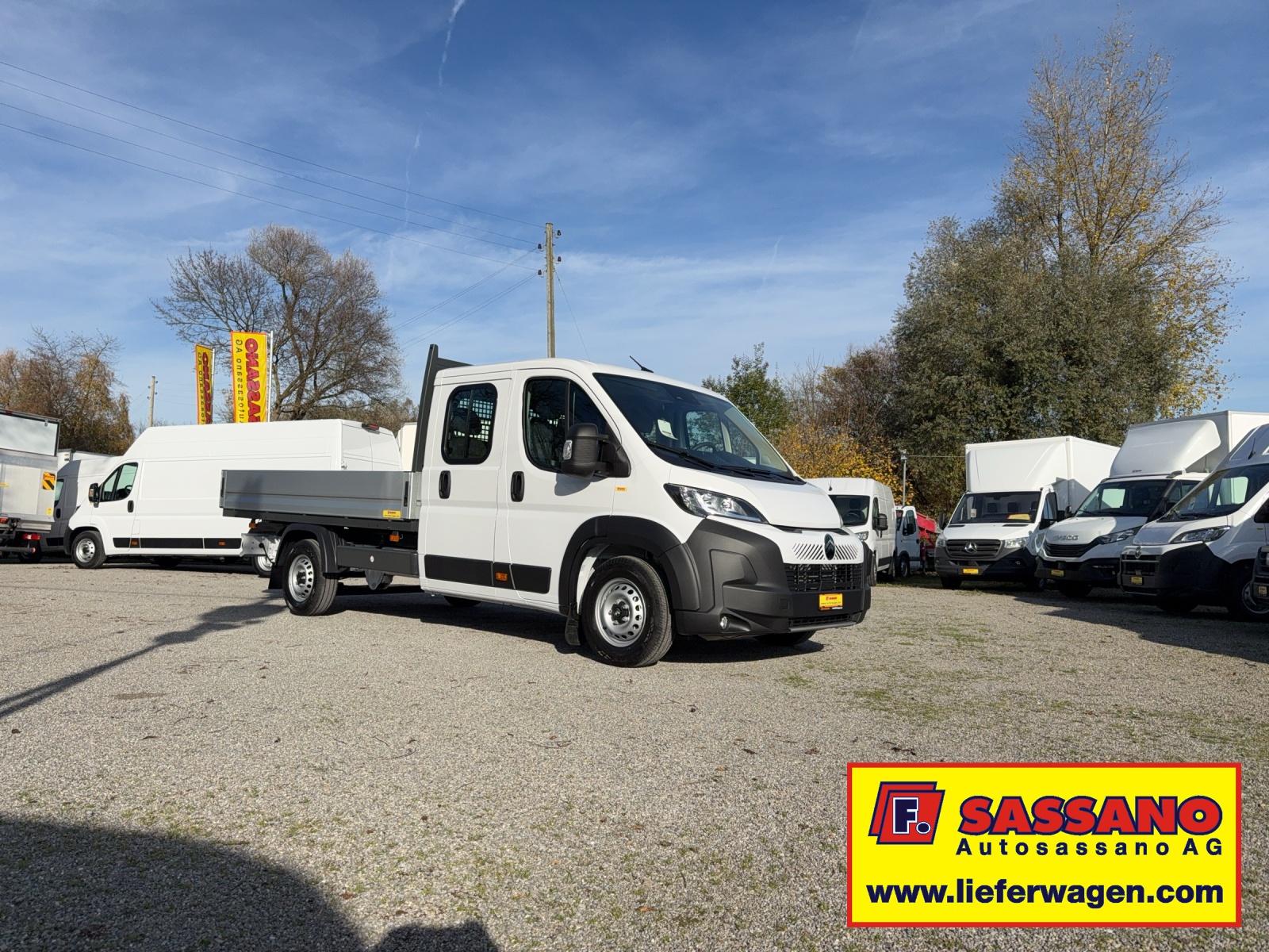CITROEN Jumper 35 HEAVY Doppelkabine L4 7 Plätze Heavy 3.35m Brücke 3.0t Anhängelast-image-2