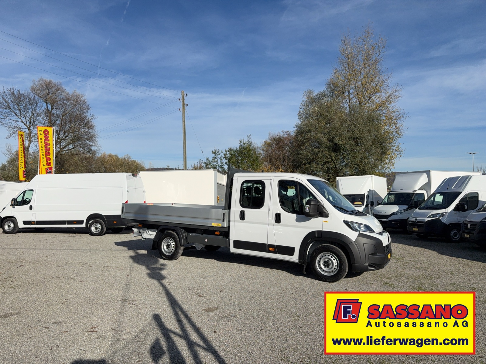 CITROEN Jumper 35 HEAVY Doppelkabine L4 7 Plätze Heavy 3.35m Brücke 3.0t Anhängelast-image-8