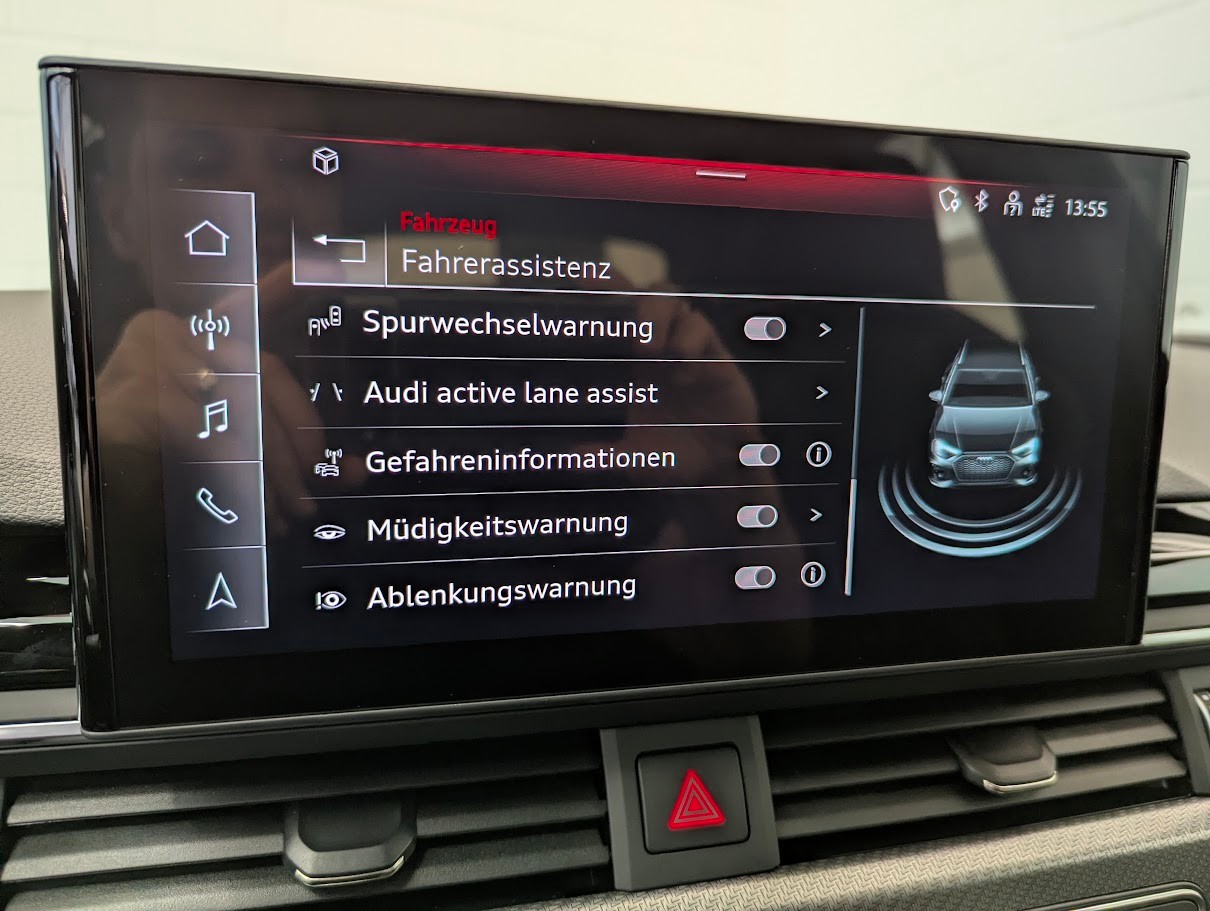 AUDI RS4 Avant 2.9 V6 TFSI quattro T-Tronic*ALL-BLACK RS-DESIGN FULL-ASSISTS SPORT-AGA 360CAM NAVI+ UVM*-image-17