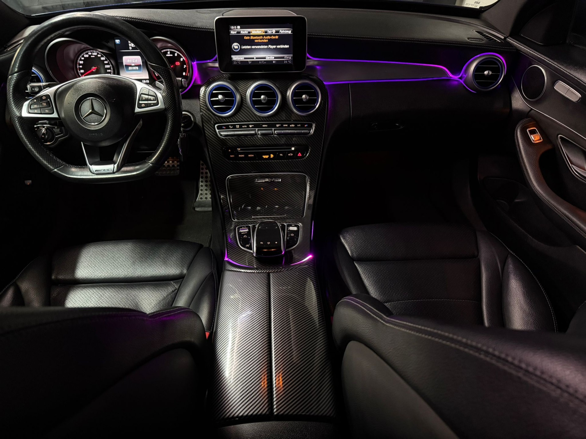 MERCEDES-BENZ C 250 AMG Line 7G-Tronic / BODYKIT 43 AMG / Top Ausstattung / AB MFK-image-12