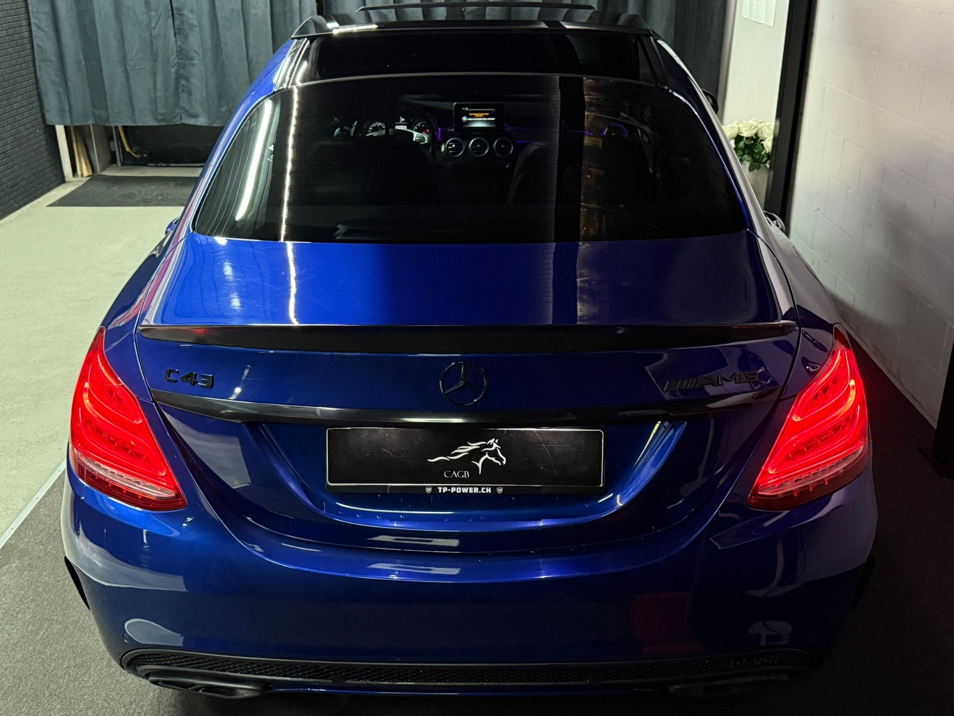 MERCEDES-BENZ C 250 AMG Line 7G-Tronic / BODYKIT 43 AMG / Top Ausstattung / AB MFK-image-9