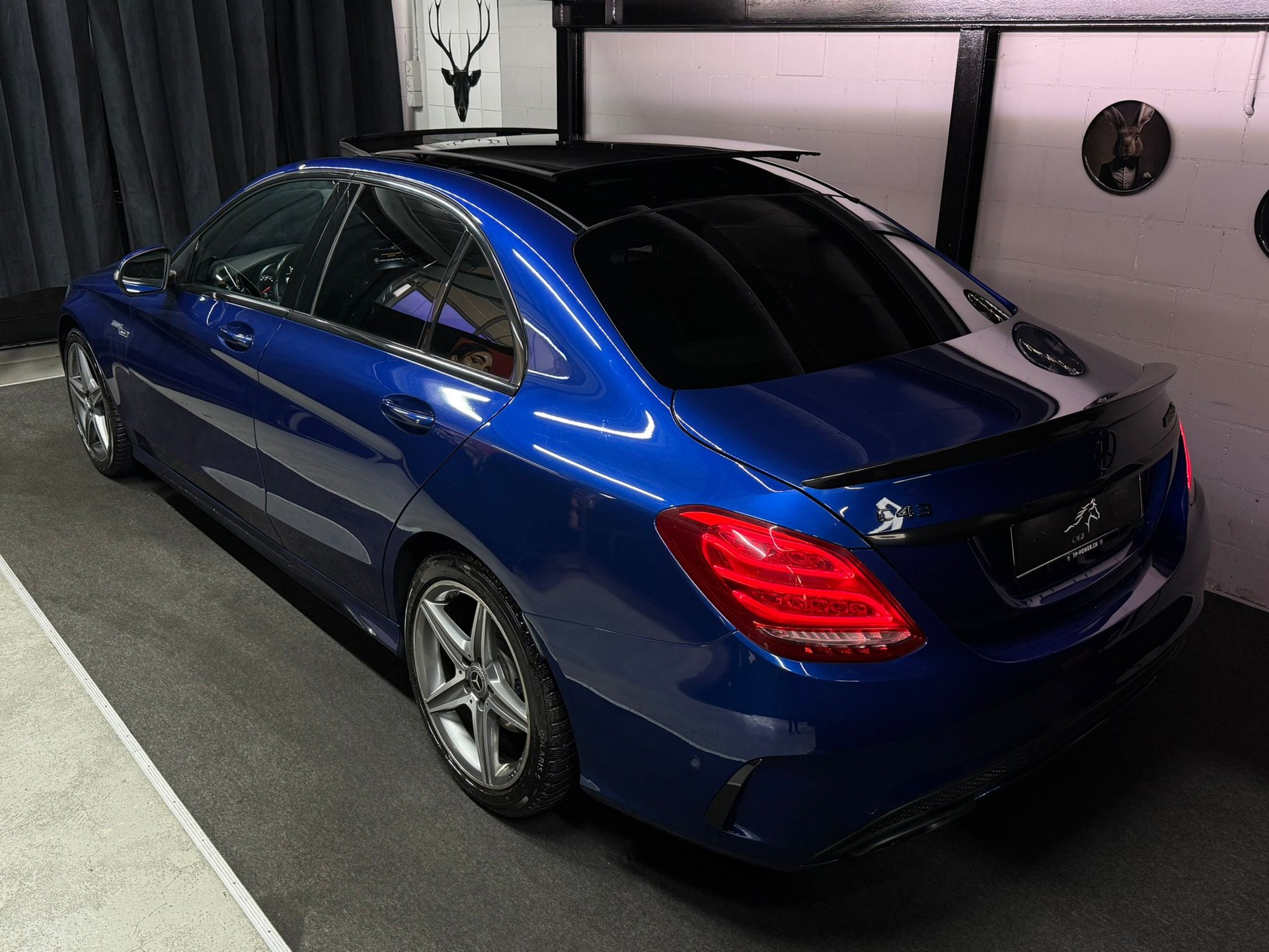 MERCEDES-BENZ C 250 AMG Line 7G-Tronic / BODYKIT 43 AMG / Top Ausstattung / AB MFK-image-1