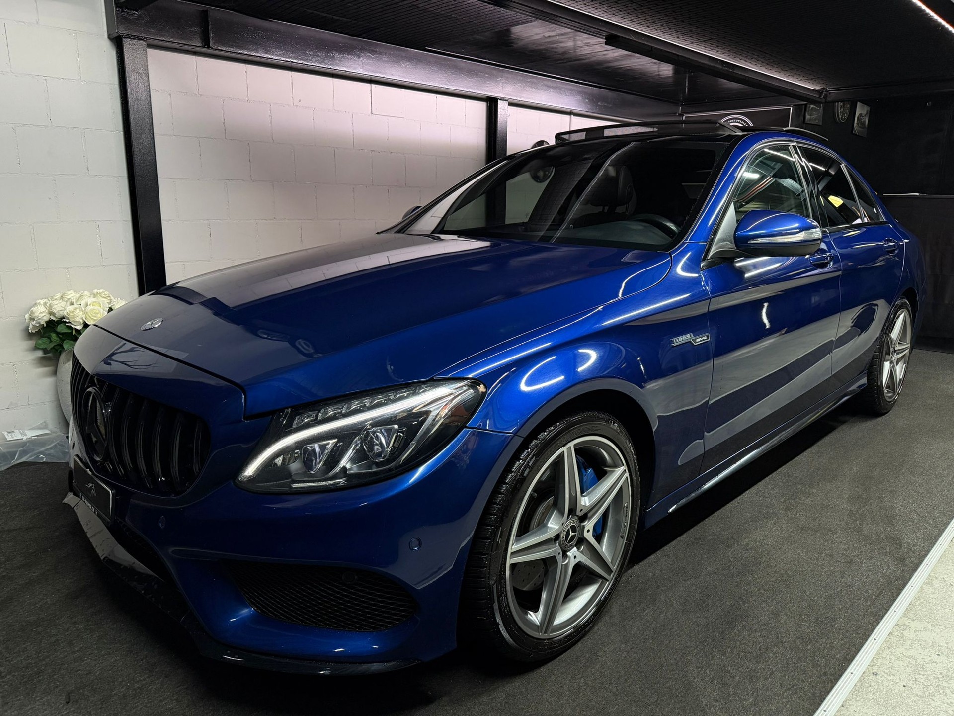 MERCEDES-BENZ C 250 AMG Line 7G-Tronic / BODYKIT 43 AMG / Top Ausstattung / AB MFK-image-3