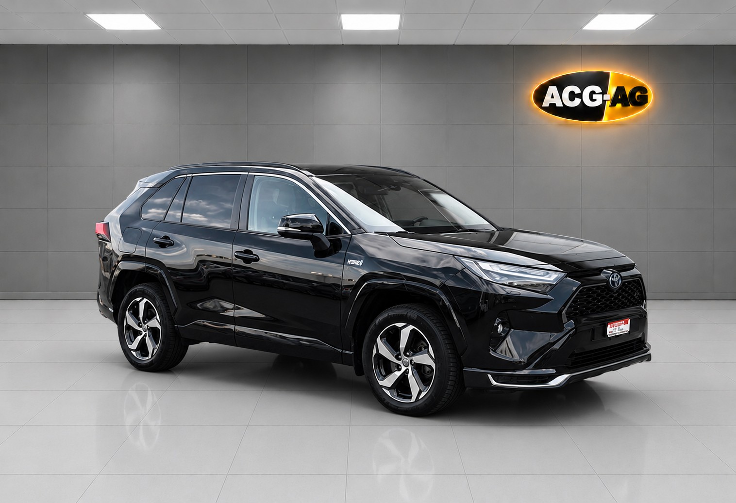 TOYOTA RAV-4 2.5 PHEV Premium e-CVT 4WD ** Voll-Leder ** Gr-Navi ** RF-Kamera 360° ** Abstandsregelsysteme ** Panorama-Glasdacgh **-image-0