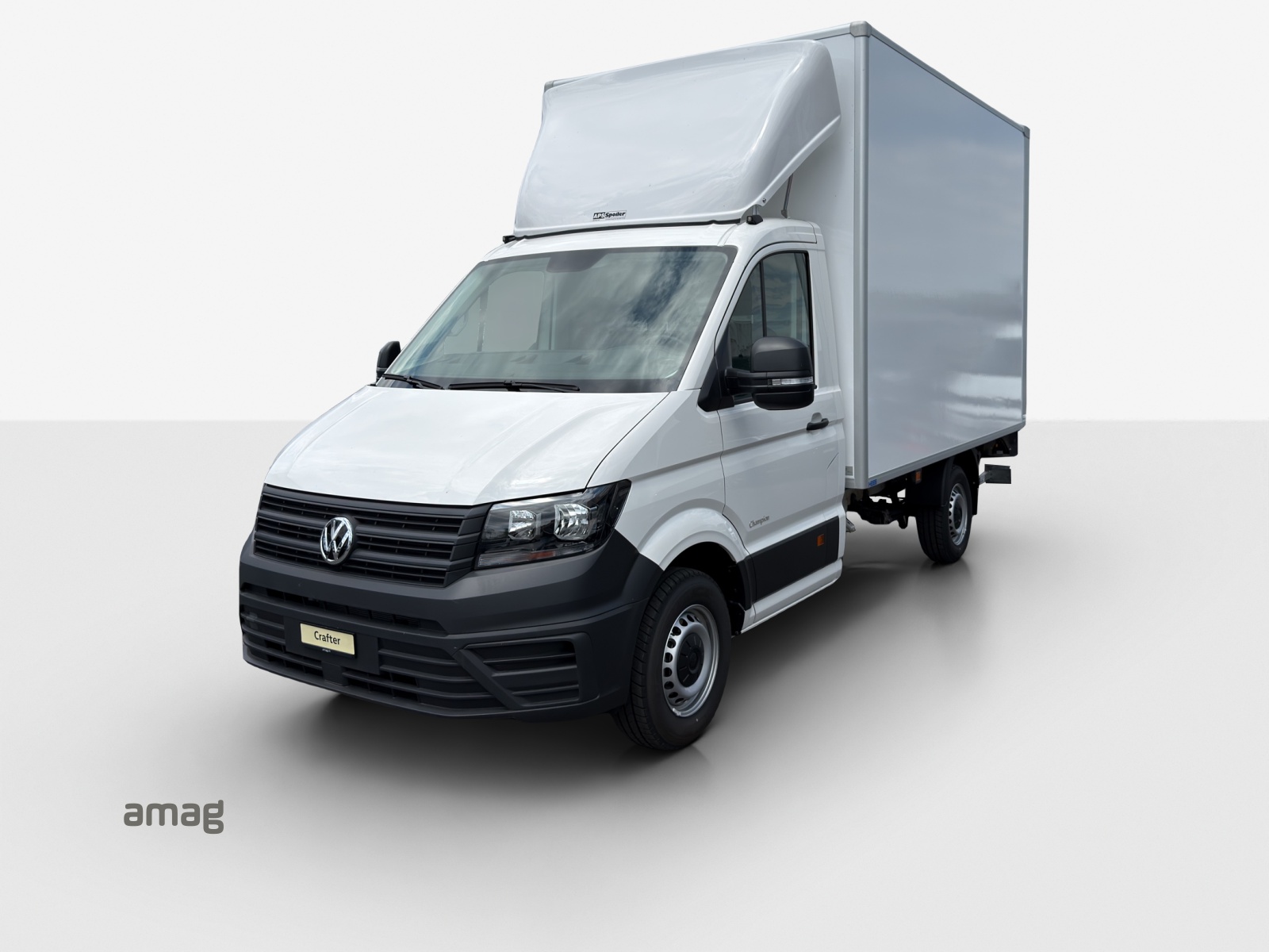 VW Crafter 35 2.0 TDI Koffer/Hebebuhne Champion L3-image-0