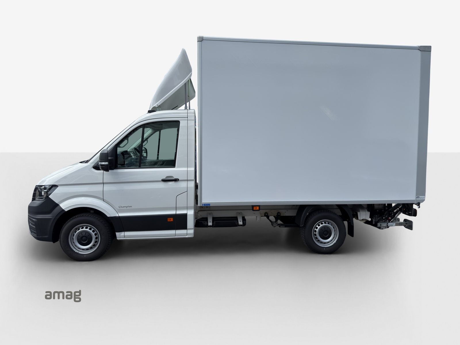 VW Crafter 35 2.0 TDI Koffer/Hebebuhne Champion L3-image-1