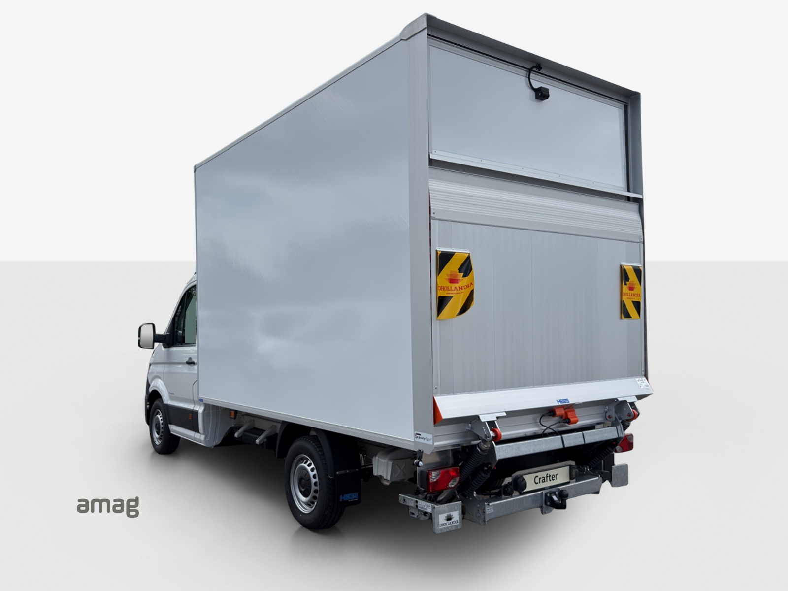 VW Crafter 35 2.0 TDI Koffer/Hebebuhne Champion L3-image-2