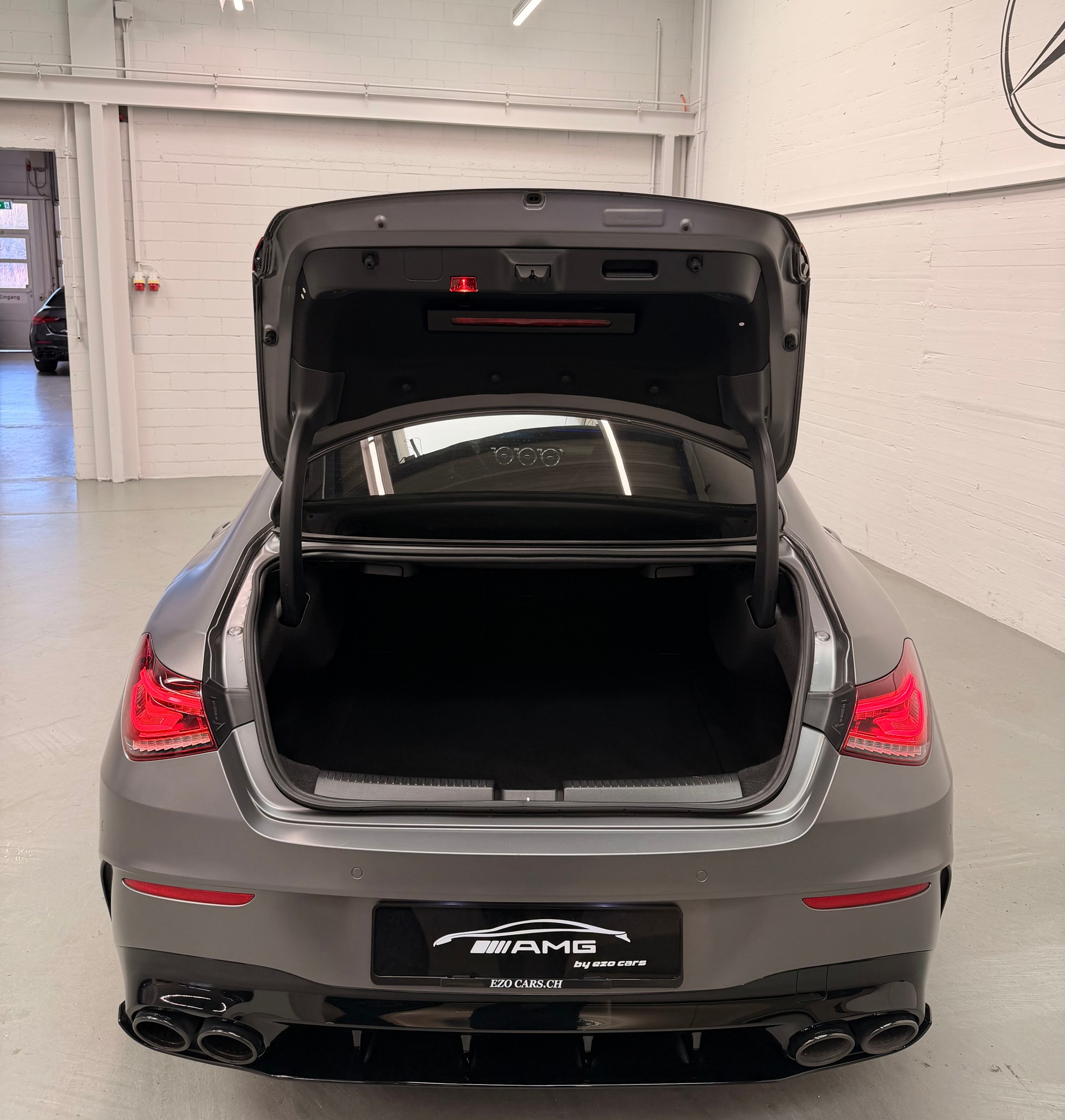 MERCEDES-BENZ CLA 45 S AMG 4Matic+ 8G-DCT Mattgray Black Performance Aktionsleasing ab 499.- mit 2 Jahre Garantie op-image-9