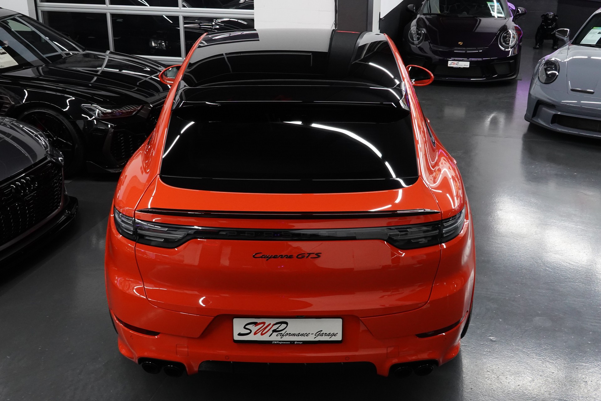 PORSCHE CAYENNE GTS COUPE 5-PLÄTZER PTS LAVA ORANGE CH-FZ 22"ALUS. ON TOP-image-27