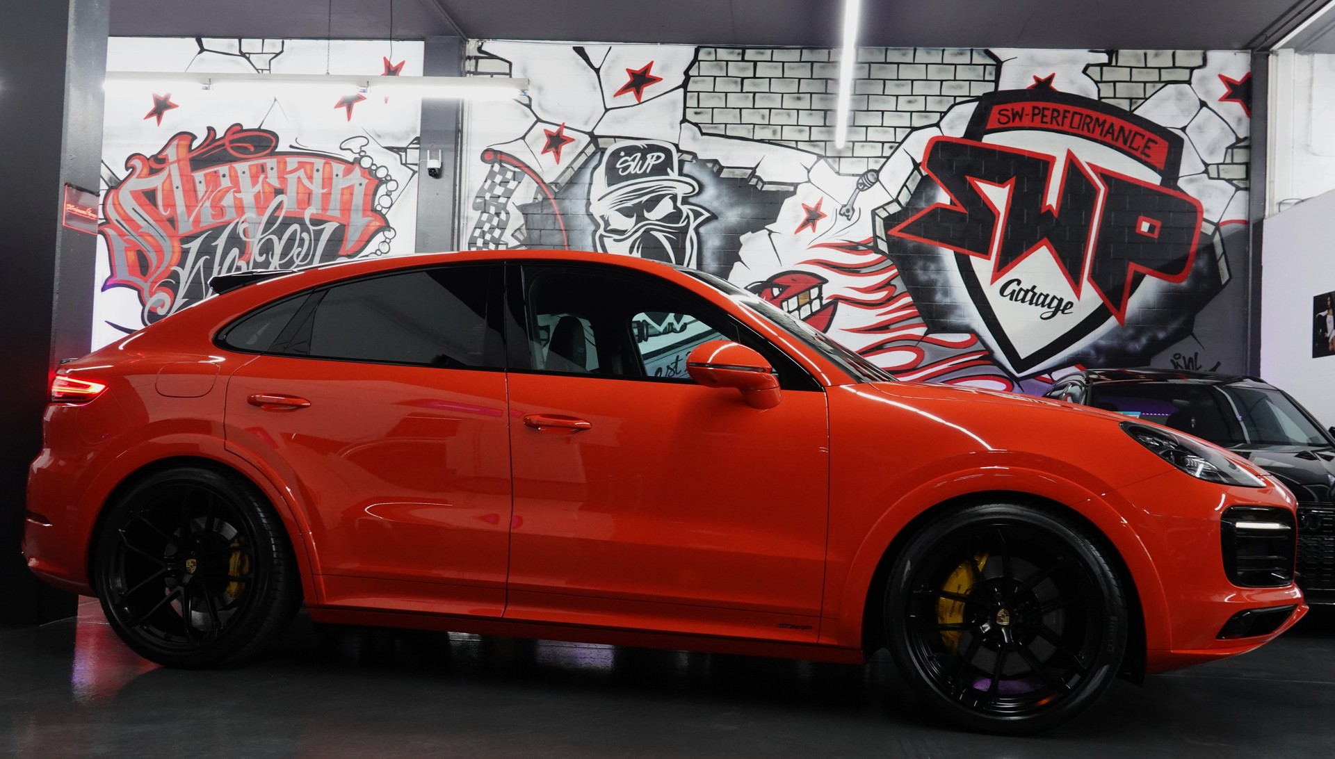 PORSCHE CAYENNE GTS COUPE 5-PLÄTZER PTS LAVA ORANGE CH-FZ 22"ALUS. ON TOP-image-17