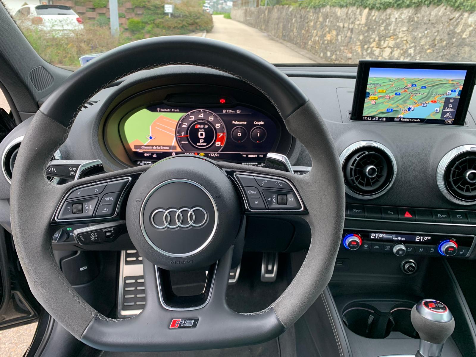 AUDI RS3 FACELIFT 2019 | 400cv | Echappement RS Sport | BAQUETS RS | B&O | MATRIX | 2X ROUES-image-6
