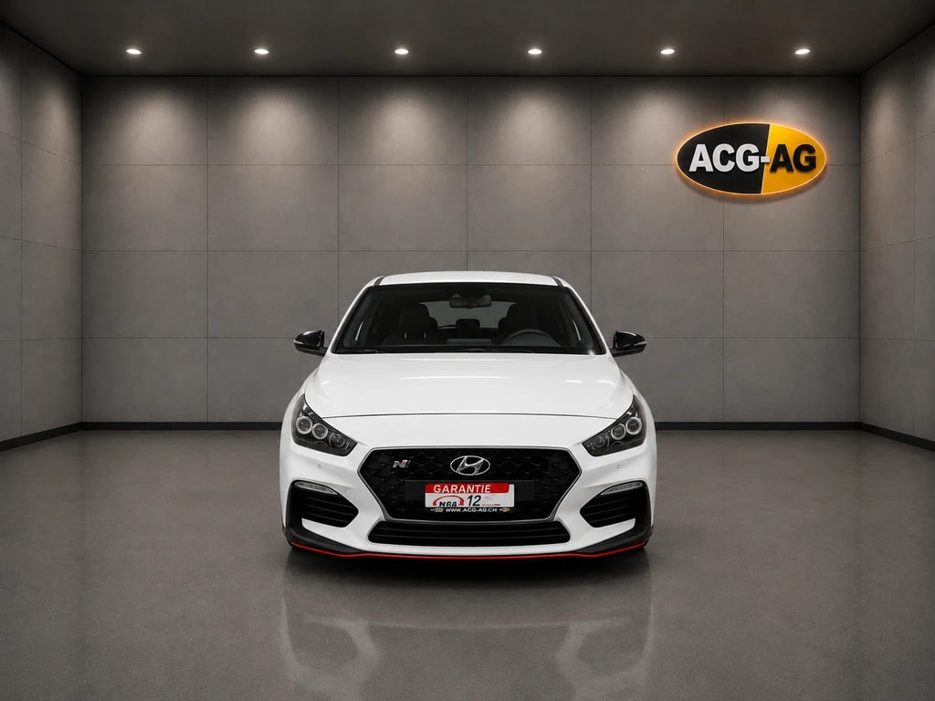 HYUNDAI i30 N 2.0 T-GDi ** Teil-Leder ** Gr-Navi ** RF-Kamera ** Sitzmemory ** Lenkrad-Heizung ** Frisch Ab MFK & Service **-showroom-element-1