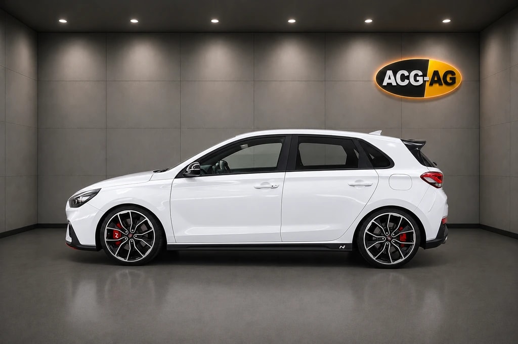 HYUNDAI i30 N 2.0 T-GDi ** Teil-Leder ** Gr-Navi ** RF-Kamera ** Sitzmemory ** Lenkrad-Heizung ** Frisch Ab MFK & Service **-showroom-element-3