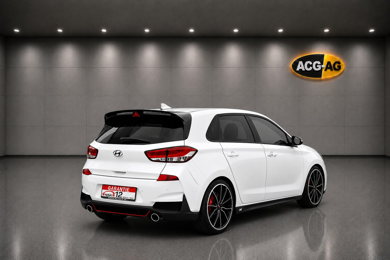 HYUNDAI i30 N 2.0 T-GDi ** Teil-Leder ** Gr-Navi ** RF-Kamera ** Sitzmemory ** Lenkrad-Heizung ** Frisch Ab MFK & Service **-image-7