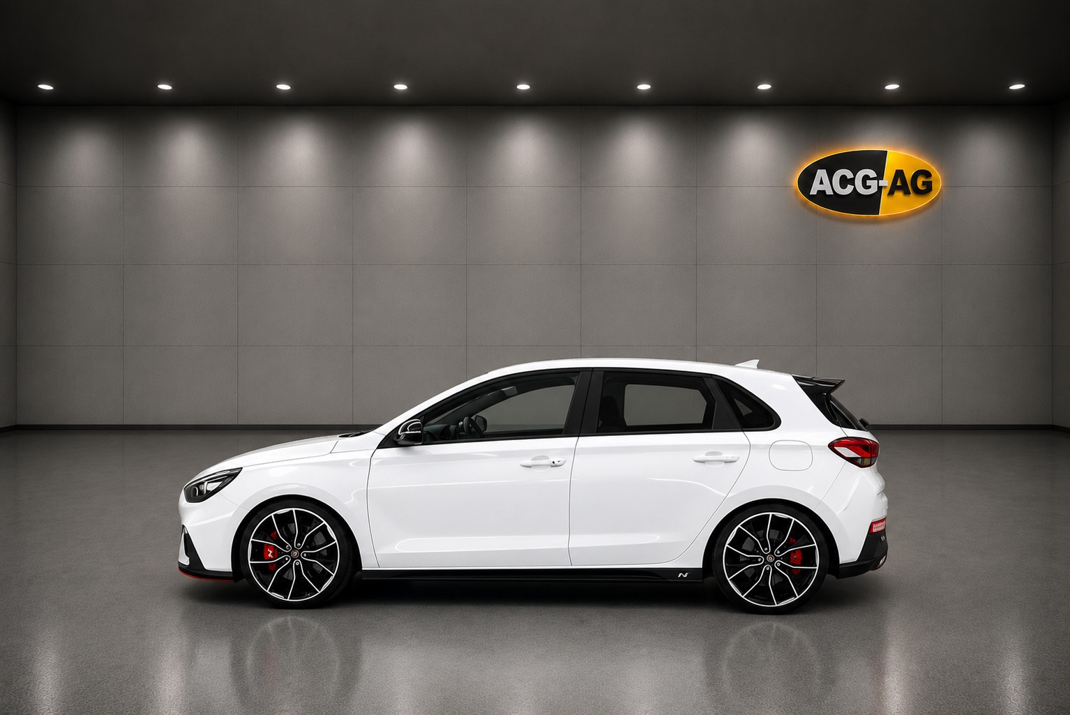 HYUNDAI i30 N 2.0 T-GDi ** Teil-Leder ** Gr-Navi ** RF-Kamera ** Sitzmemory ** Lenkrad-Heizung ** Frisch Ab MFK & Service **-showroom-element-3