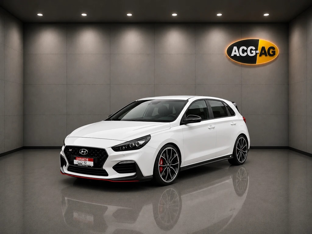HYUNDAI i30 N 2.0 T-GDi ** Teil-Leder ** Gr-Navi ** RF-Kamera ** Sitzmemory ** Lenkrad-Heizung ** Frisch Ab MFK & Service **-showroom-element-2
