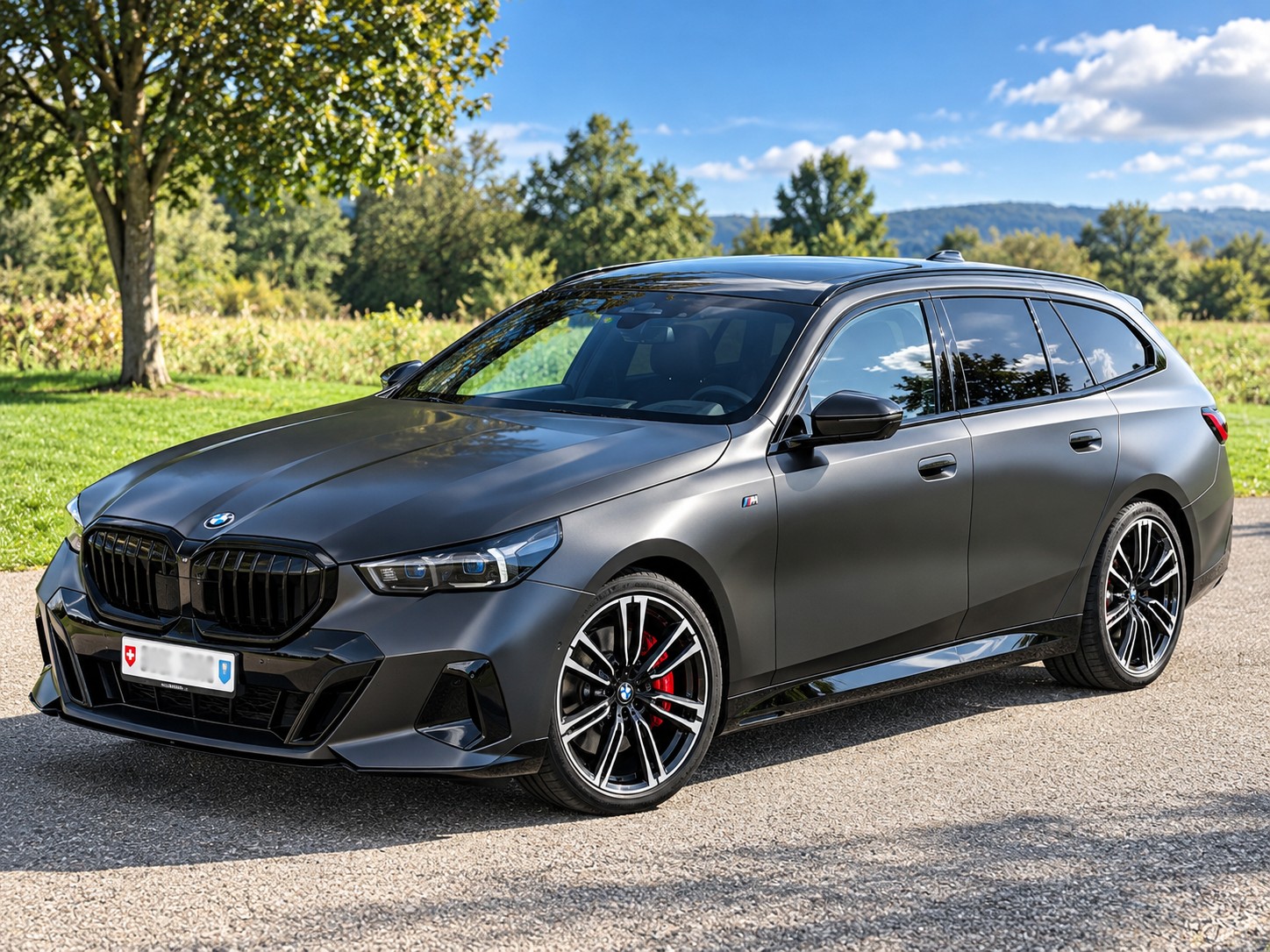 BMW BMW 540d xDrive Touring M Sport Pro | Frozen Grey | Panorama | Head-up | Driving Assistant Pro | Vollausstattung-image-0