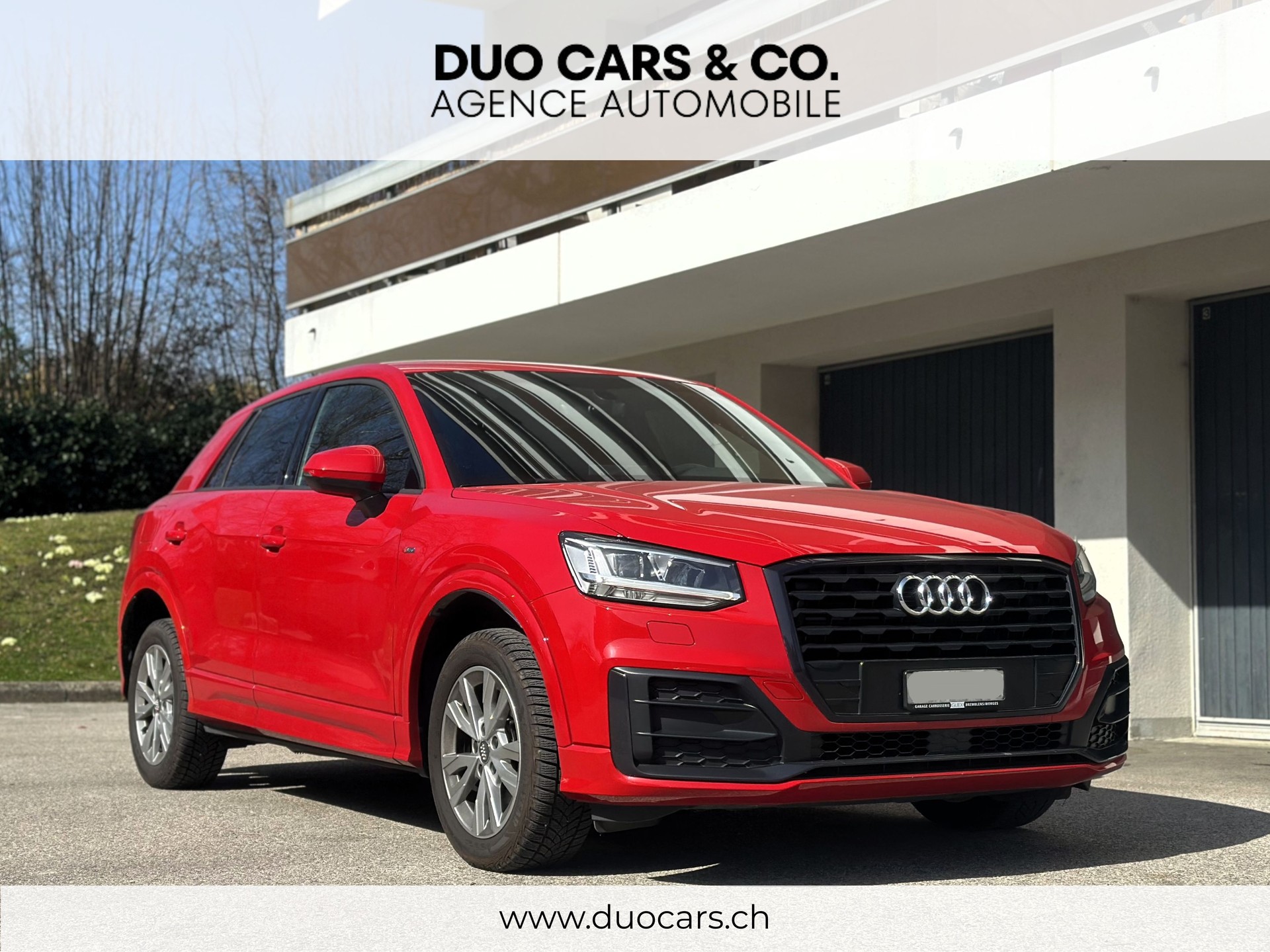 AUDI Q2 35 TFSI Sport * Crochet d'attelage * Caméra *-image-0