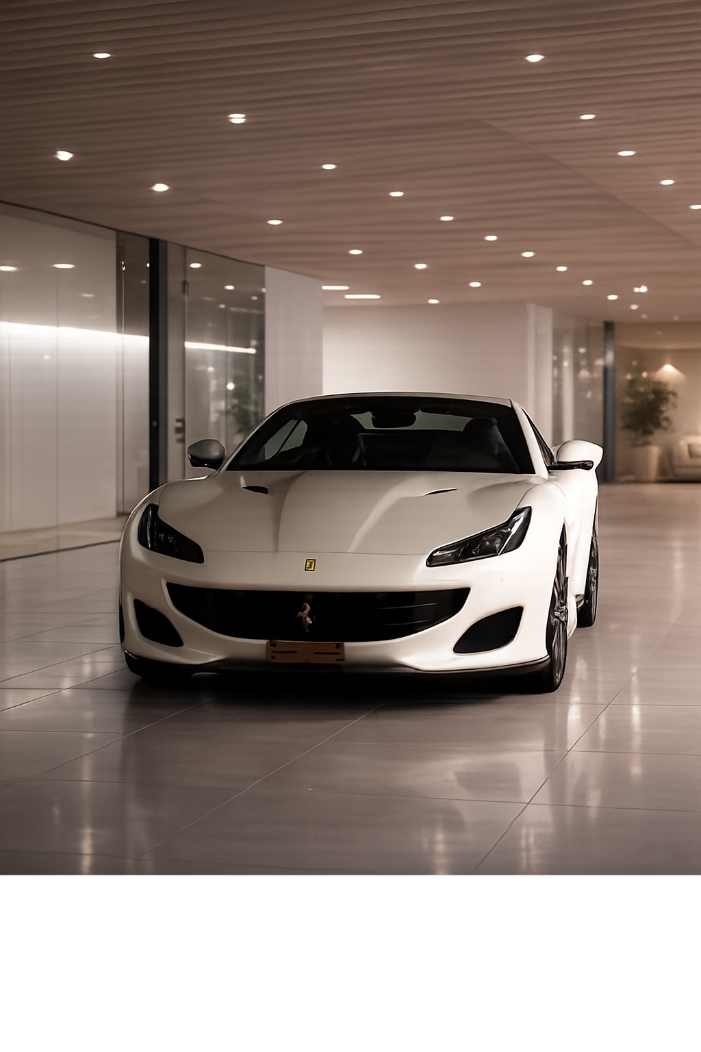 FERRARI Bianco Italia Matt PPF Cabrio-image-0