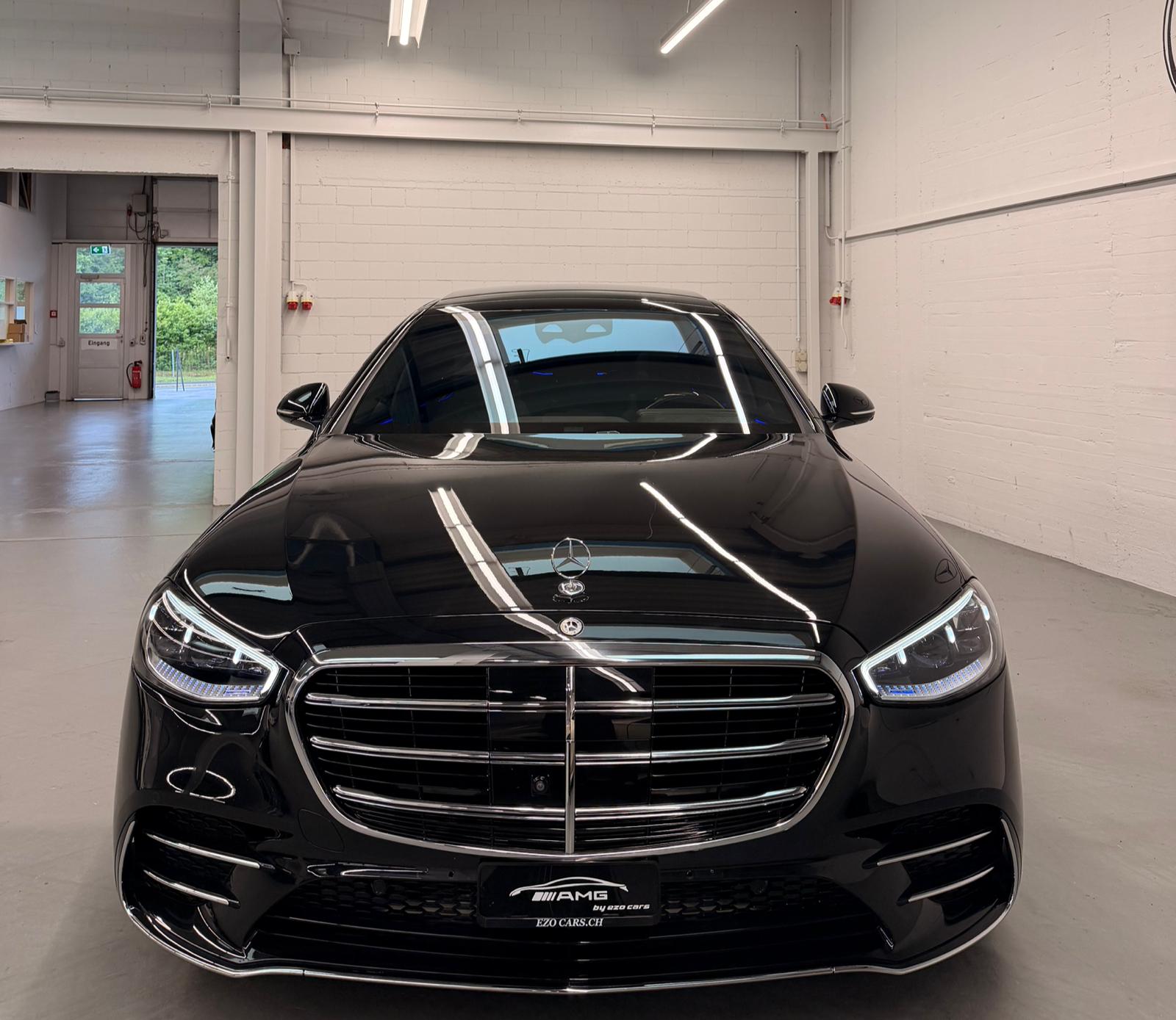 MERCEDES-BENZ S 450 L 4Matic AMG Line 9G-Tronic Black&Chrome Performance-image-2