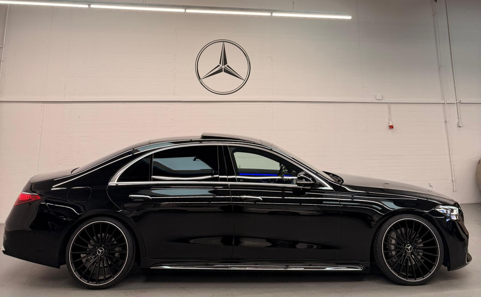 MERCEDES-BENZ S 450 L 4Matic AMG Line 9G-Tronic Black&Chrome Performance-image-5