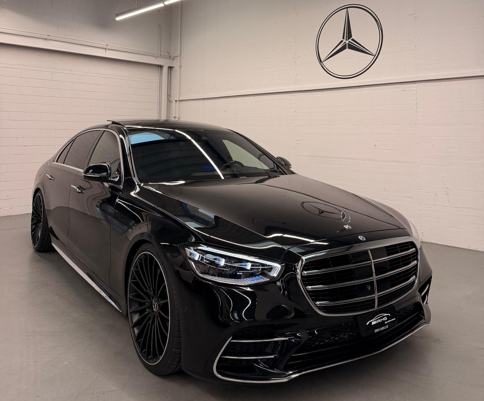 MERCEDES-BENZ S 450 L 4Matic AMG Line 9G-Tronic Black&Chrome Performance-image-0