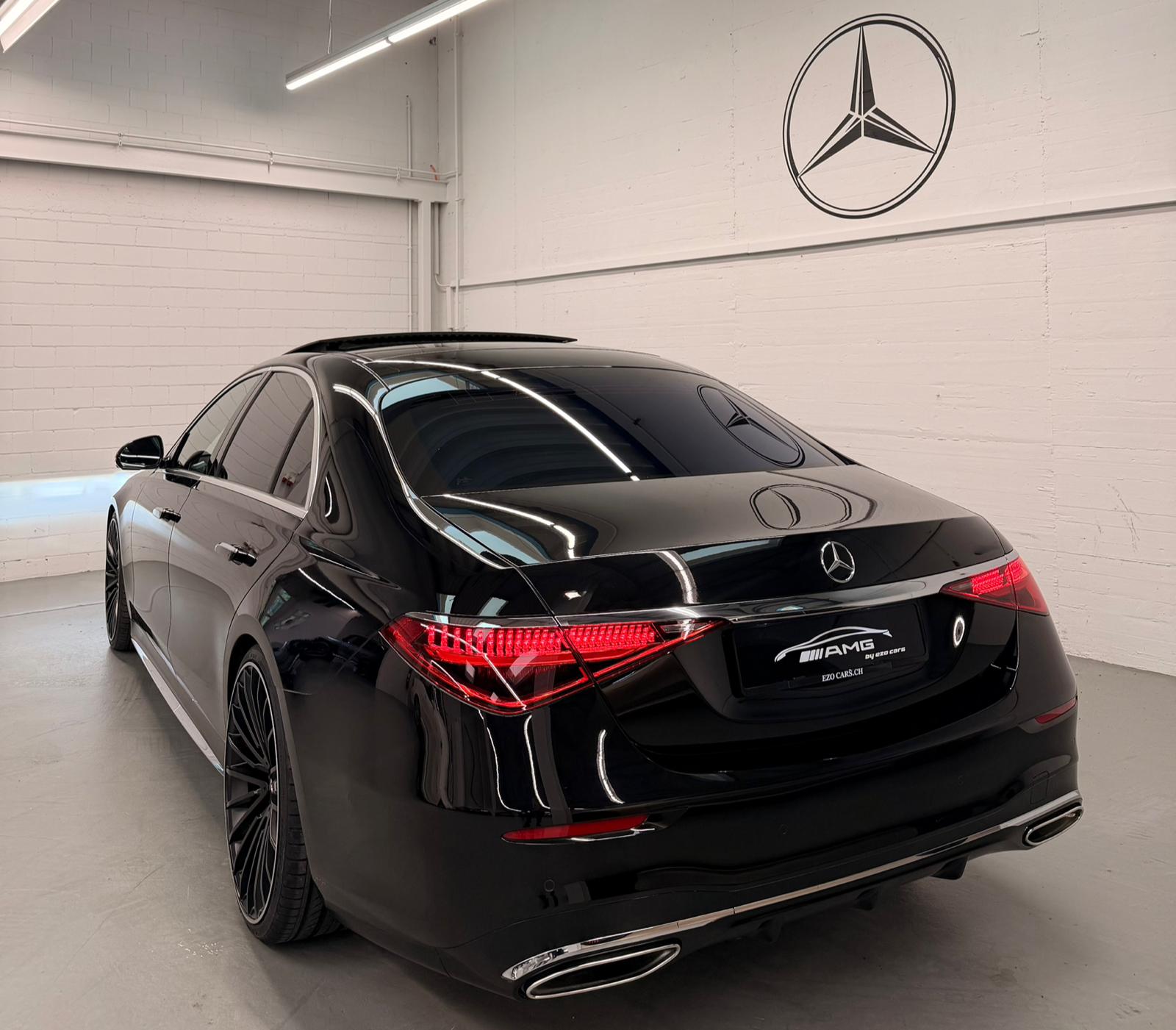 MERCEDES-BENZ S 450 L 4Matic AMG Line 9G-Tronic Black&Chrome Performance-image-7