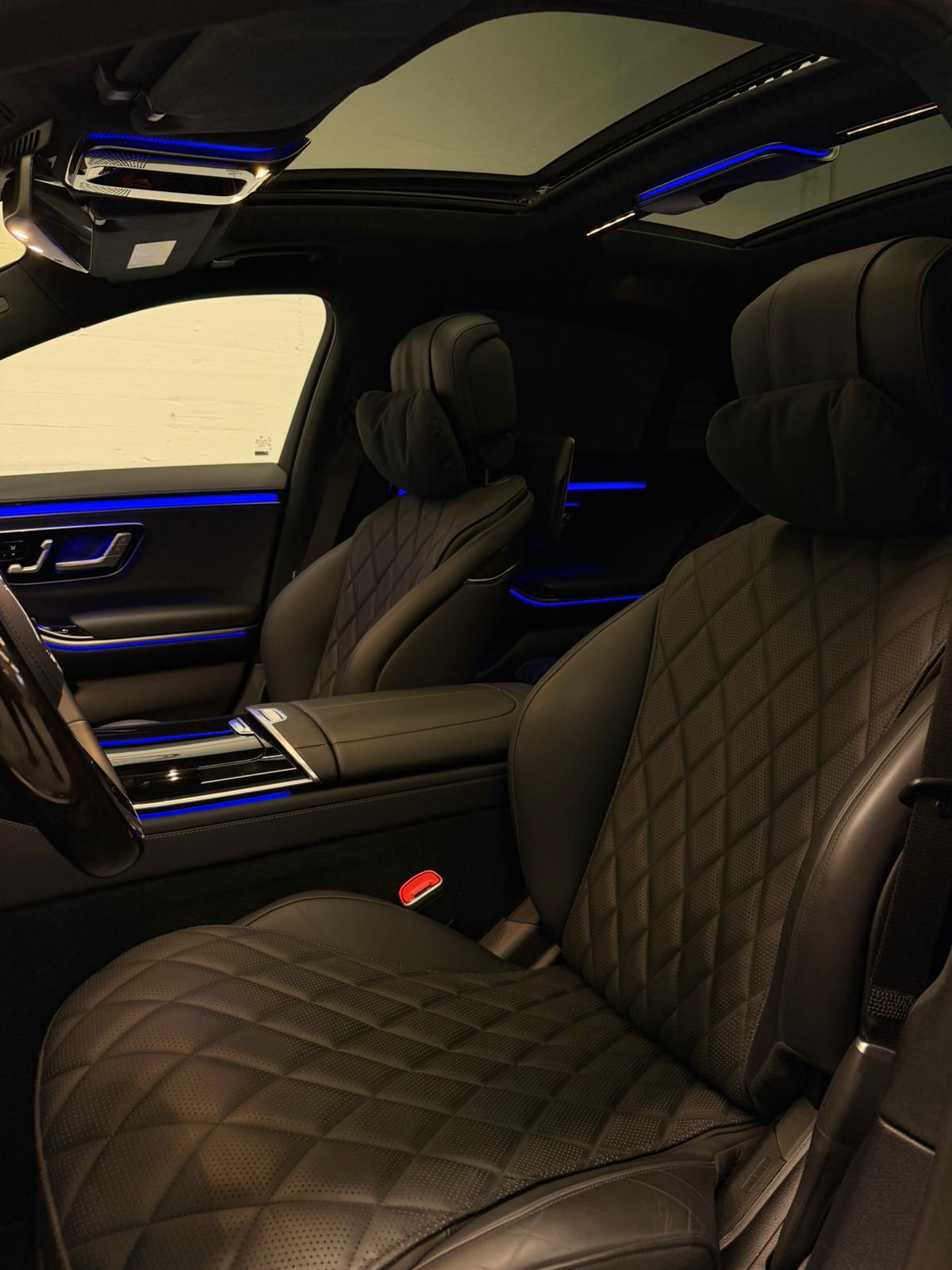 MERCEDES-BENZ S 450 L 4Matic AMG Line 9G-Tronic Black&Chrome Performance-image-11