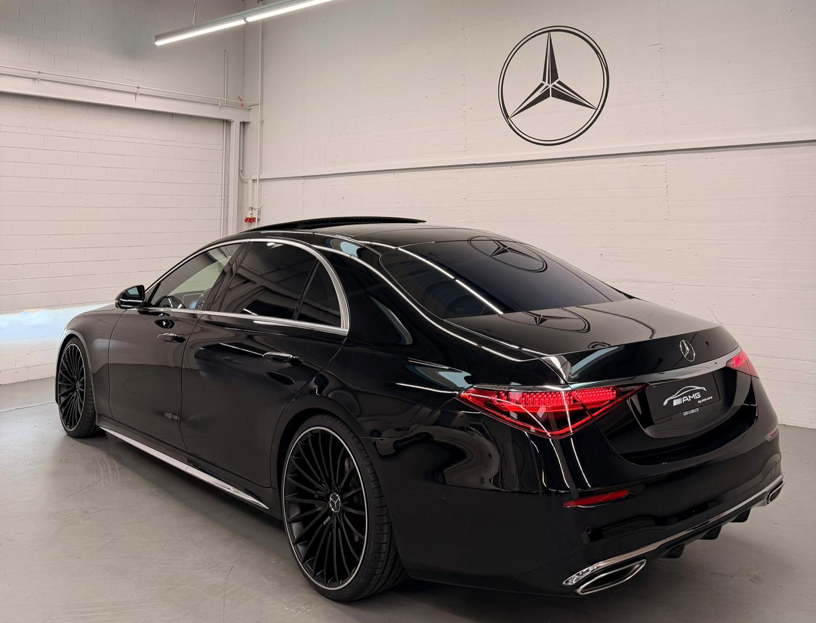 MERCEDES-BENZ S 450 L 4Matic AMG Line 9G-Tronic Black&Chrome Performance-image-6
