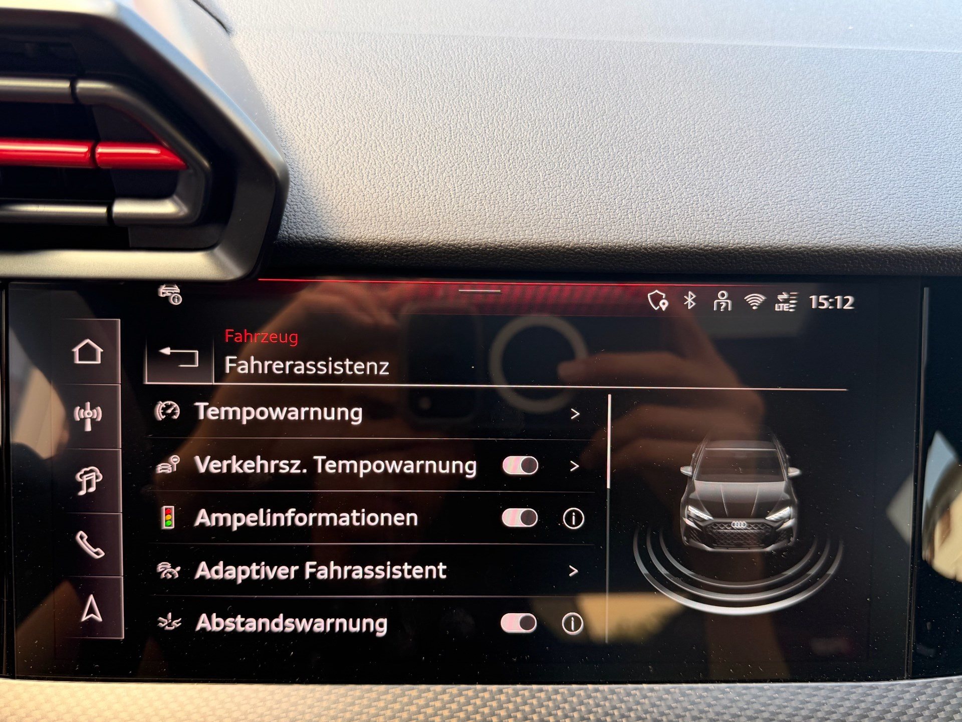 AUDI RS3 SPORTBACK 2.5 400 PS TFSI QUATTRO *** SCHALENSITZE & PANORAMAGLASDACH ***-image-15