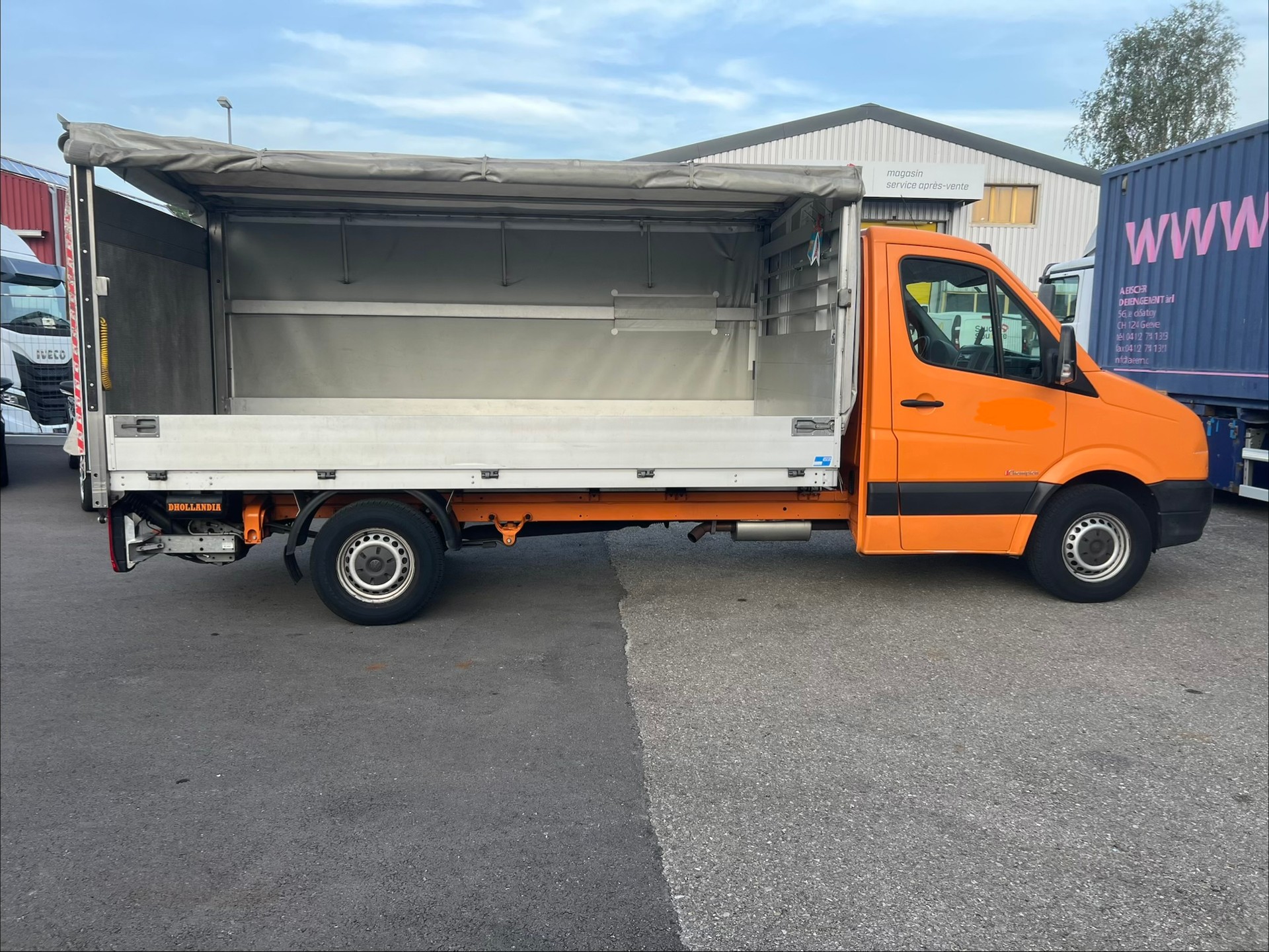 VW Crafter 35 2.0 TDI Pont bâché-image-4
