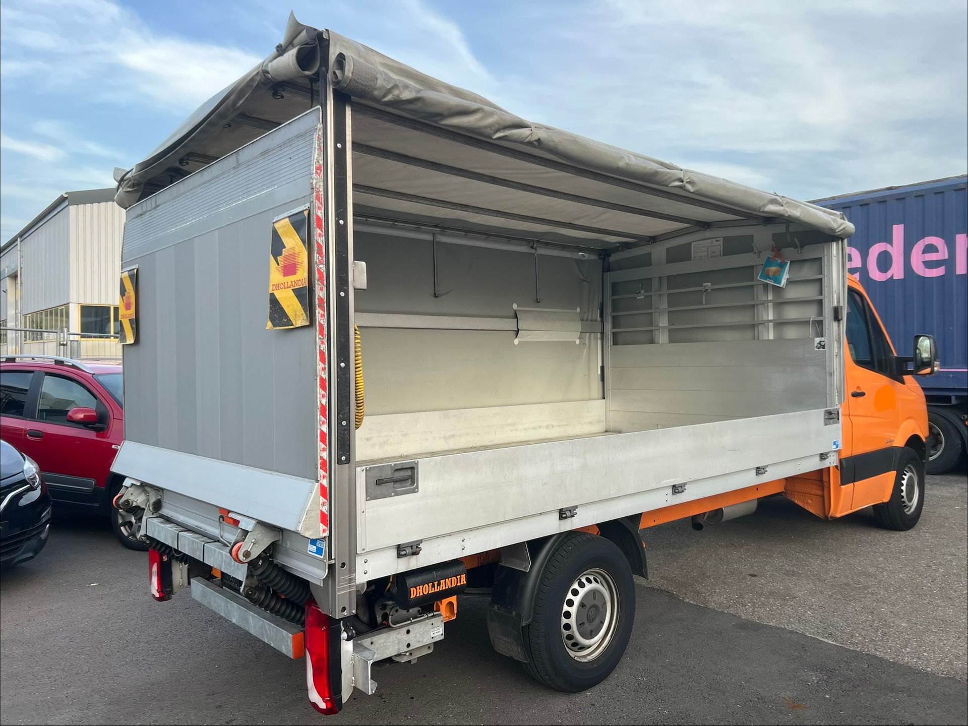 VW Crafter 35 2.0 TDI Pont bâché-image-3